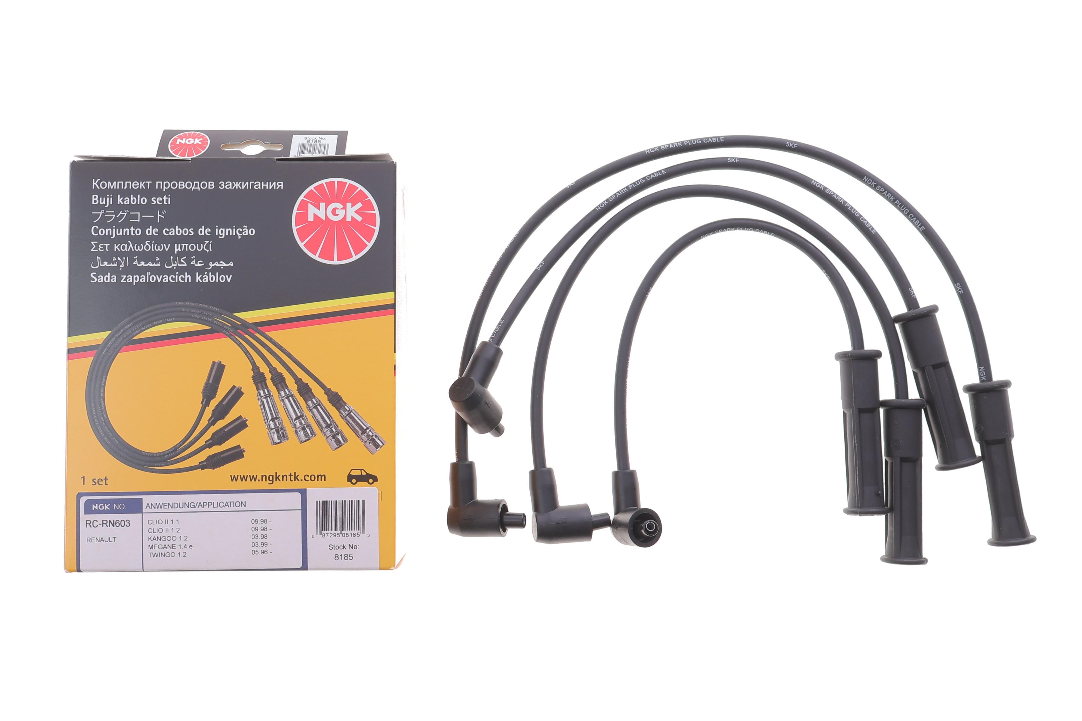 Проводи запалювання (к-кт) Renault Clio/Kangoo 1.2 96- (RC-RN603)