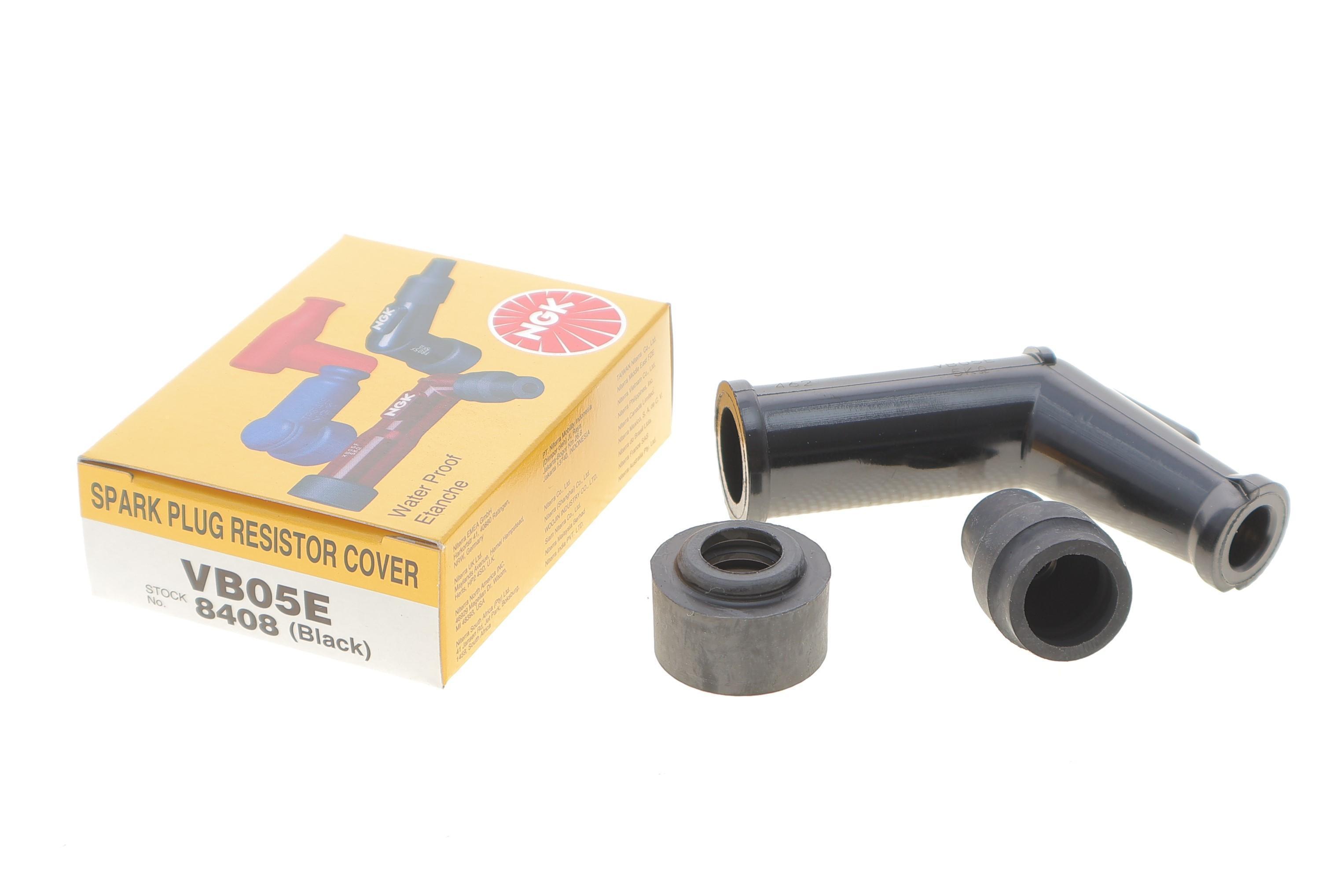 Наконечник свічки запалювання (чорний) (120°/14mm) (VB05E)