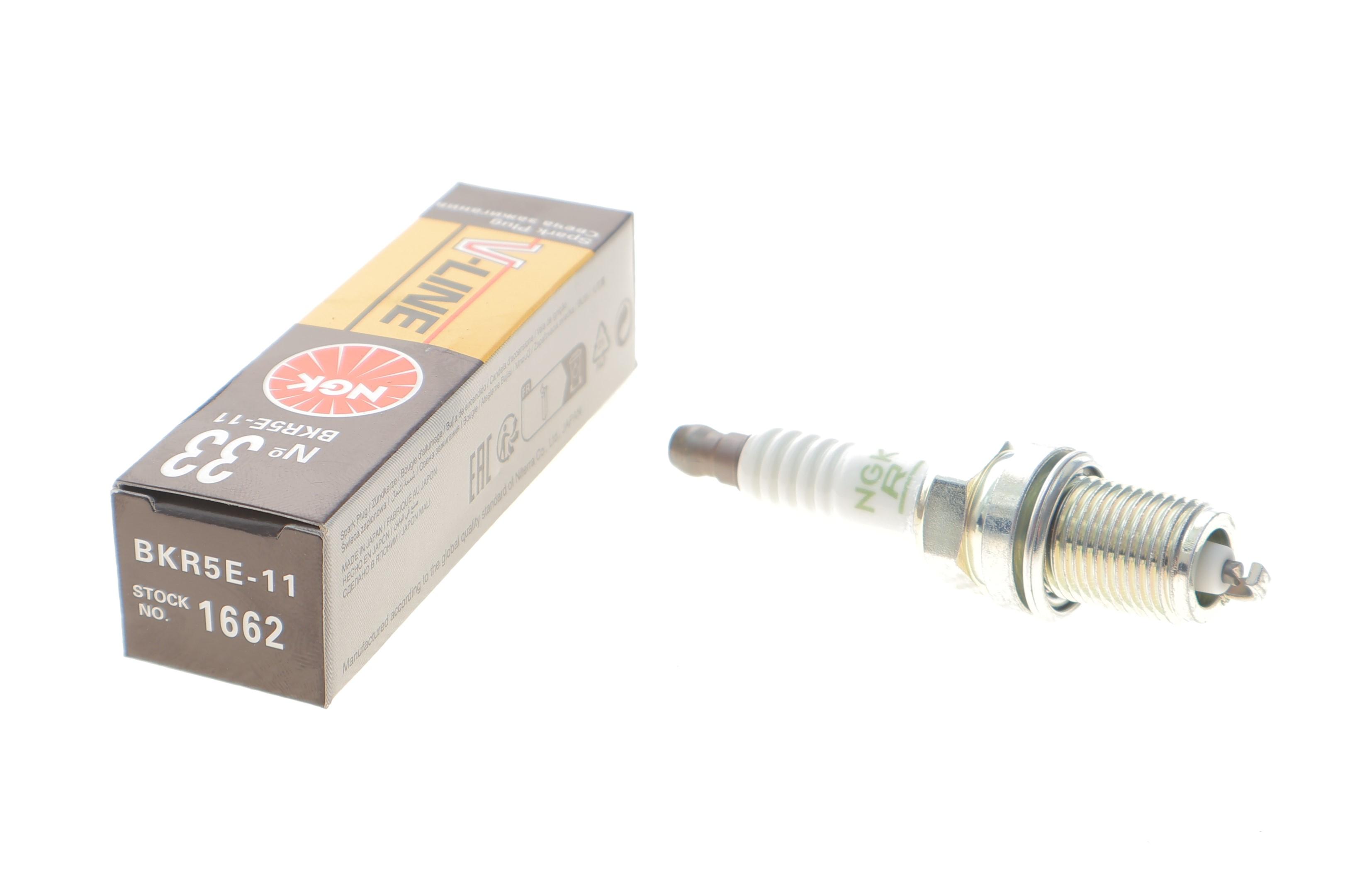 Свічка запалювання Chevrolet Rezzo/Honda Civic VI/Hyundai Accent 0.7-3.3 90- (BKR5E-11)