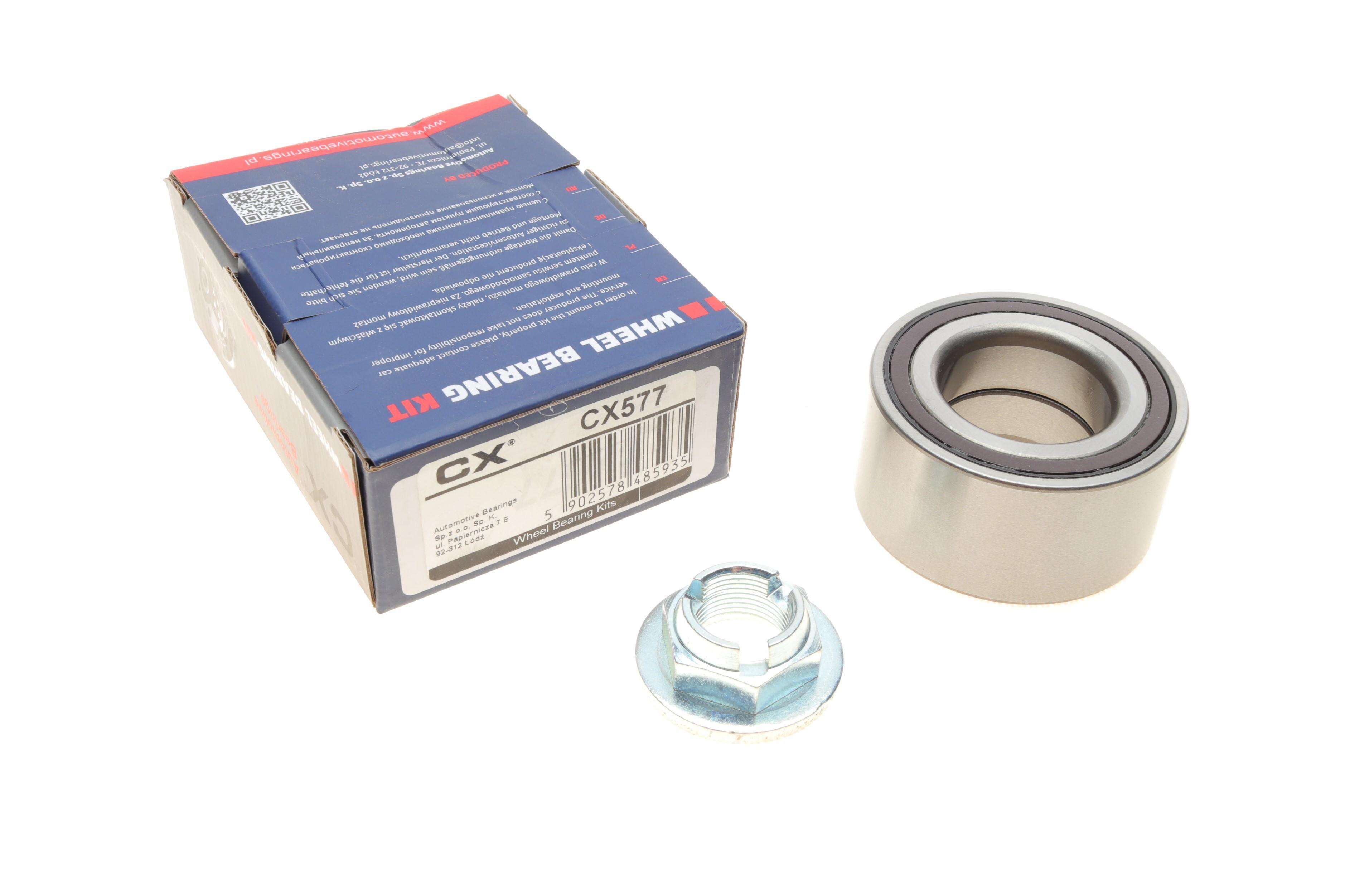 Підшипник маточини (передньої) Jaguar X-Type/Ford Mondeo III 1.8-3.0 00-09 (40х75х37) (+ABS) (к-кт)