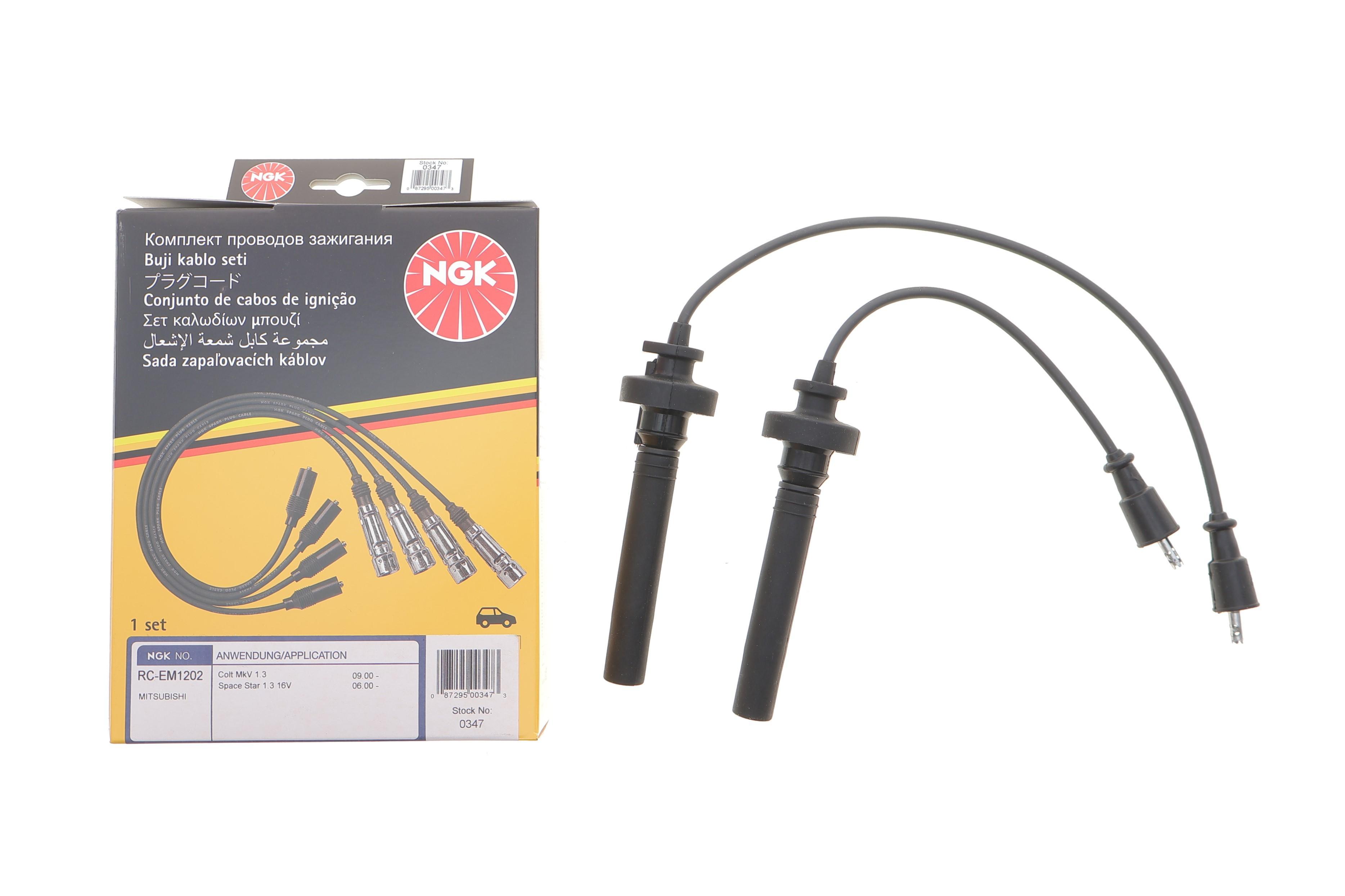 Проводи запалювання (к-кт) Mitsubishi Lancer/Colt 1.3-2.4 98- (RC-EM1202)
