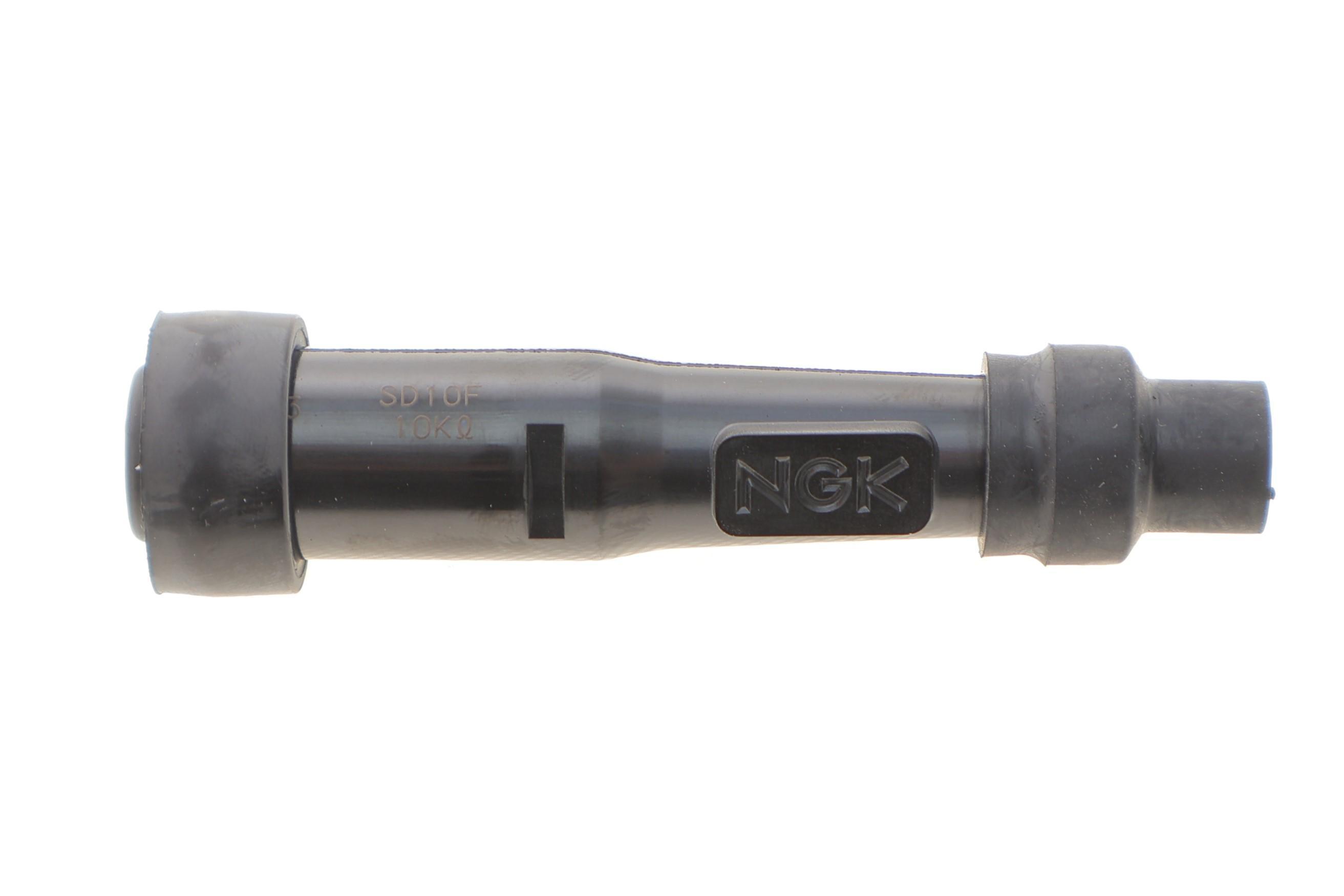 Наконечник свічки запалювання (чорний) (180°/10/12mm) (SD10F)