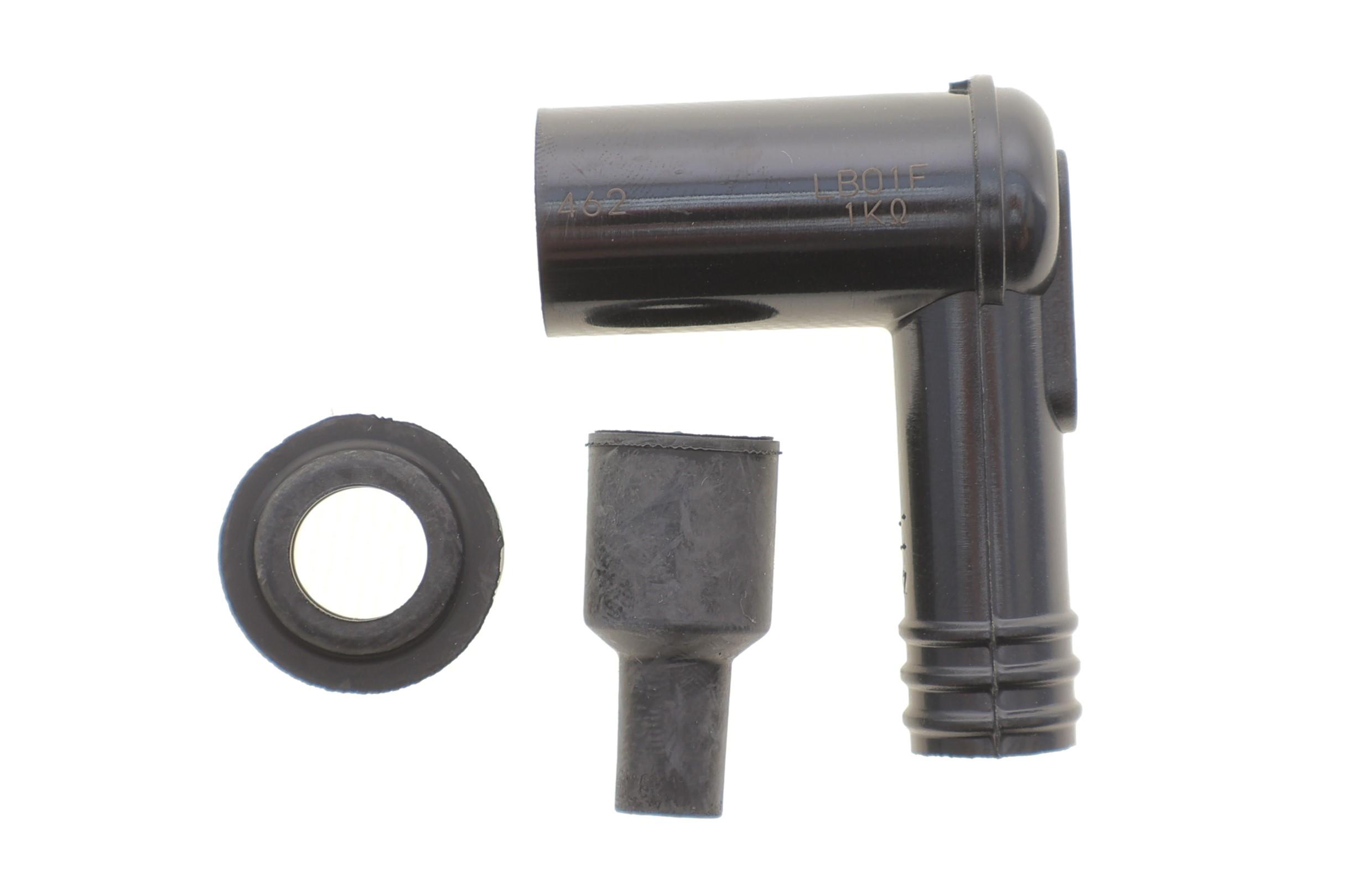 Наконечник свічки запалювання (чорний) (90°/14mm) (LB01F)