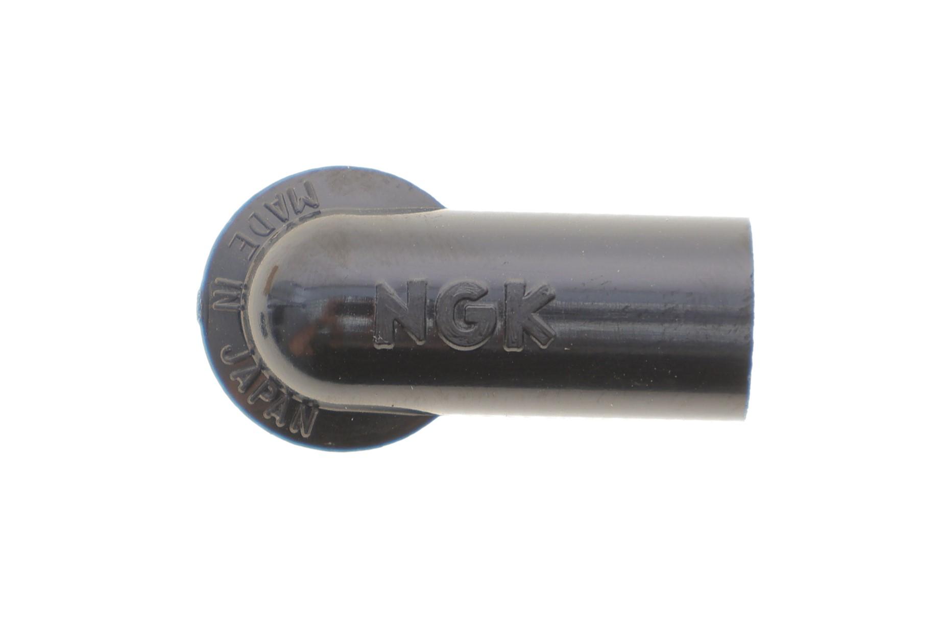 Наконечник свічки запалювання (чорний) (90°/10/12/14mm) (LZEH)