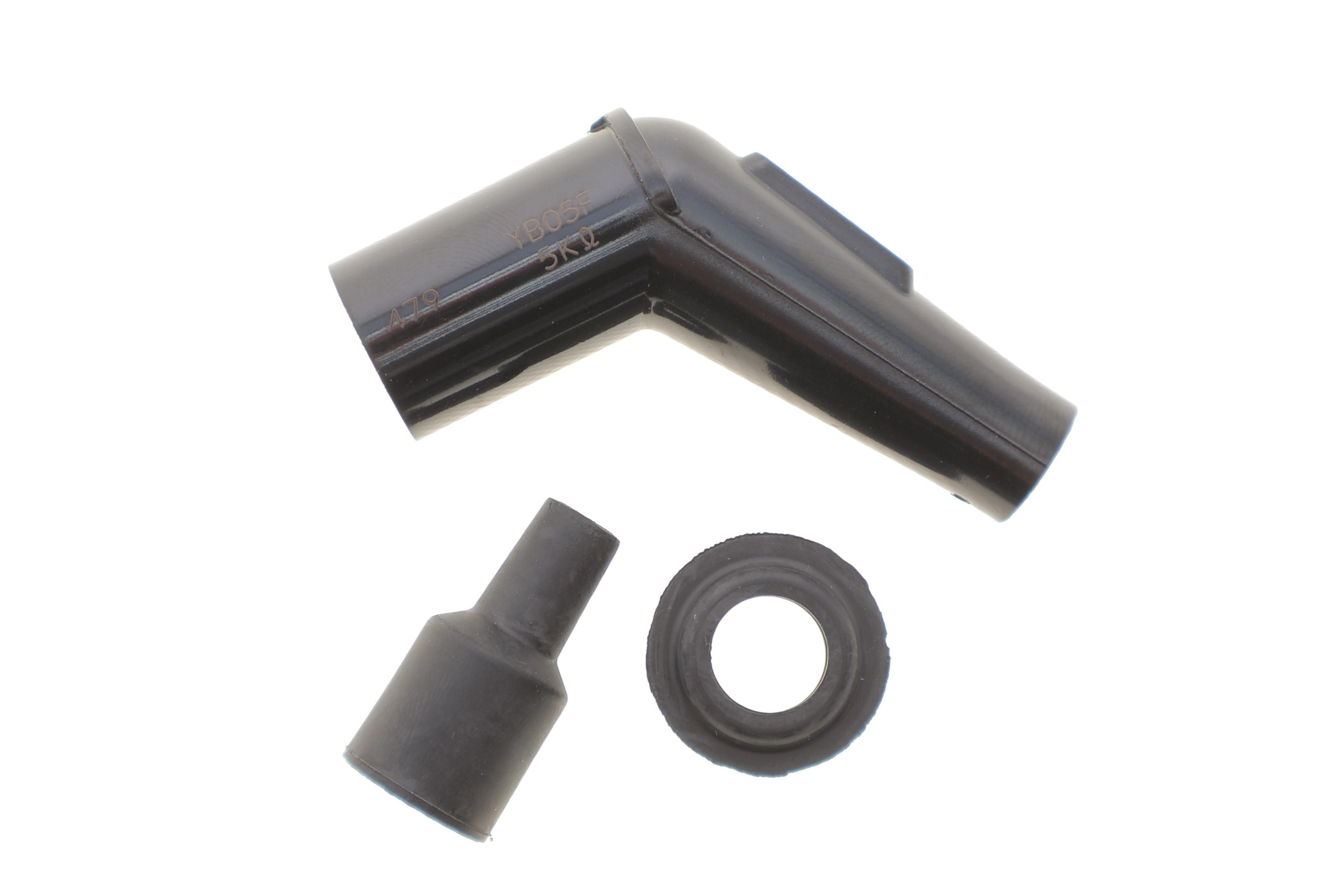 Наконечник свічки запалювання (чорний) (120°/14mm) (YB05F)