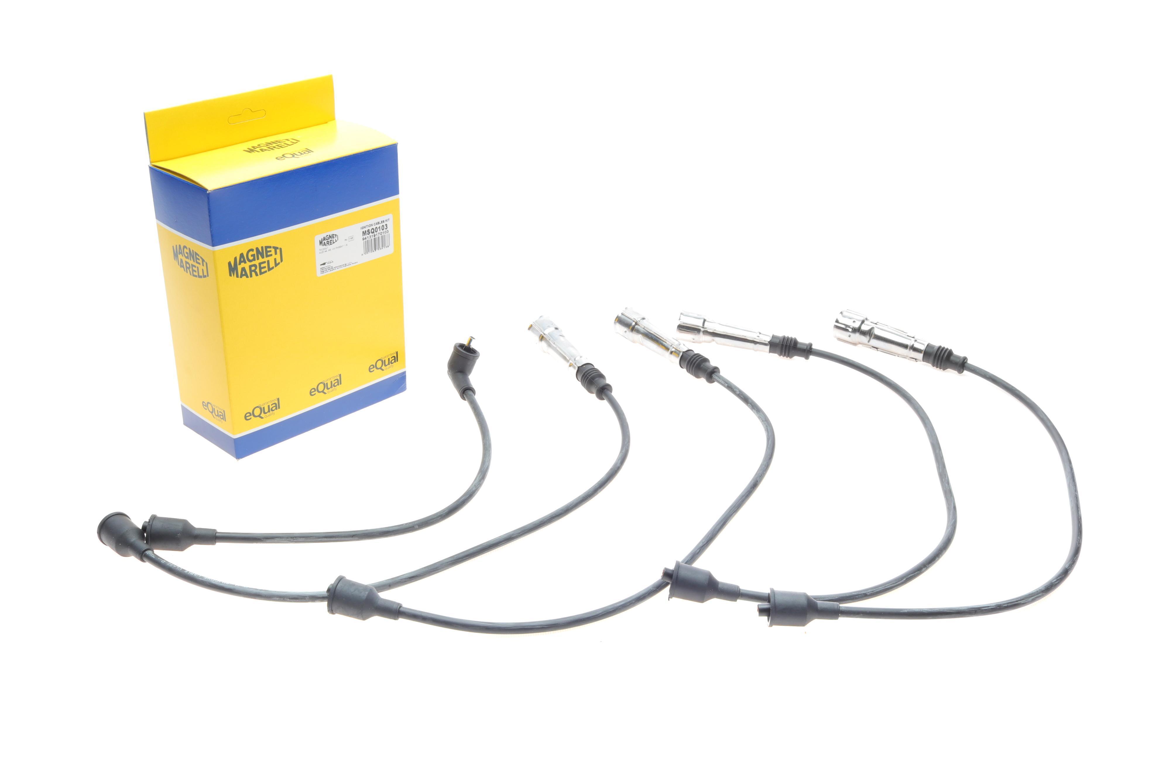 Проводи запалювання Audi A6 2.0 94-97/VW Passat 1.6 96-00 (к-кт) (MSQ0103)