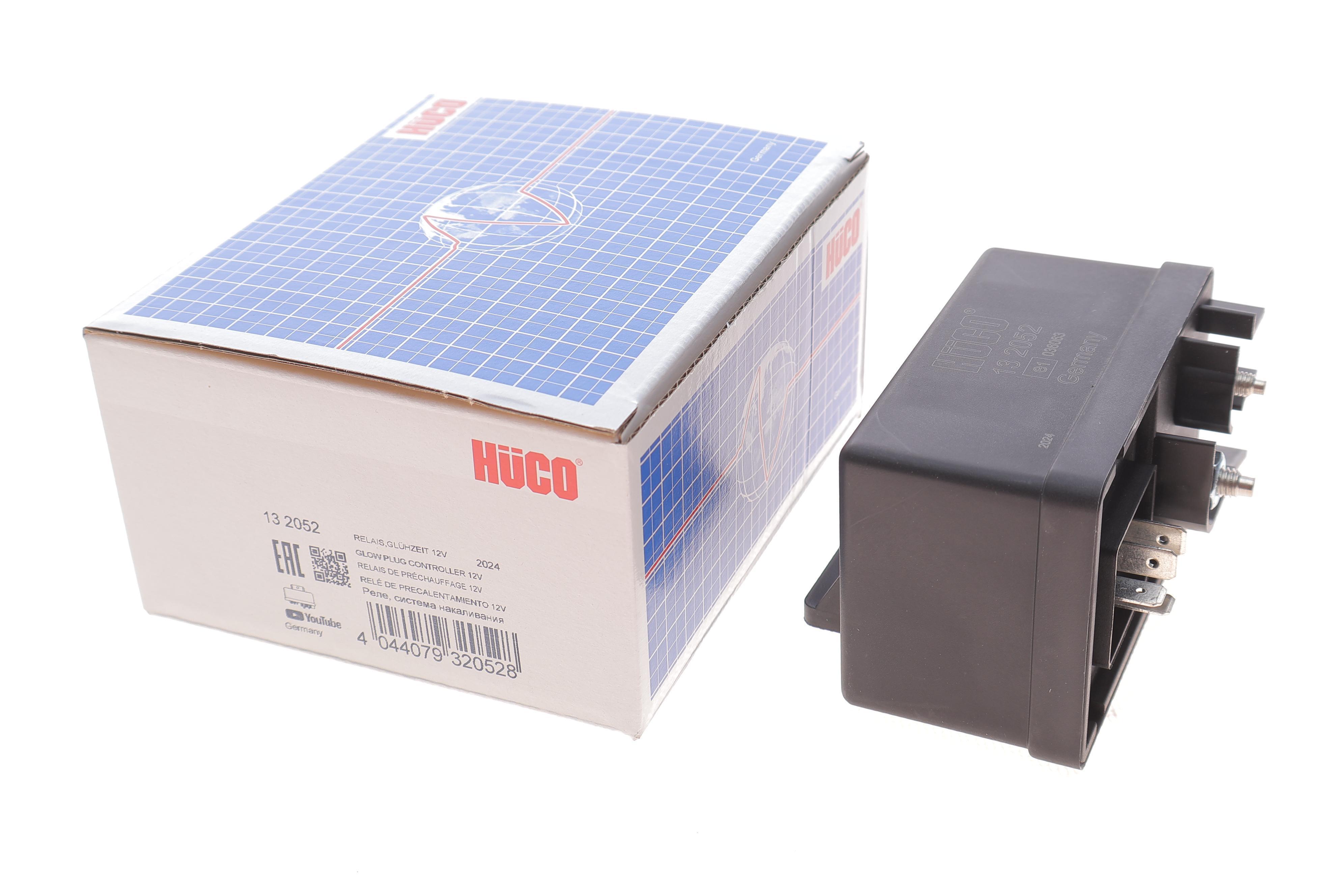 Реле свічок розжарювання Fiat Ducato 2.5 D/TD 82-02/Seat Ibiza 1.7 D 84-93 (HÜCO)