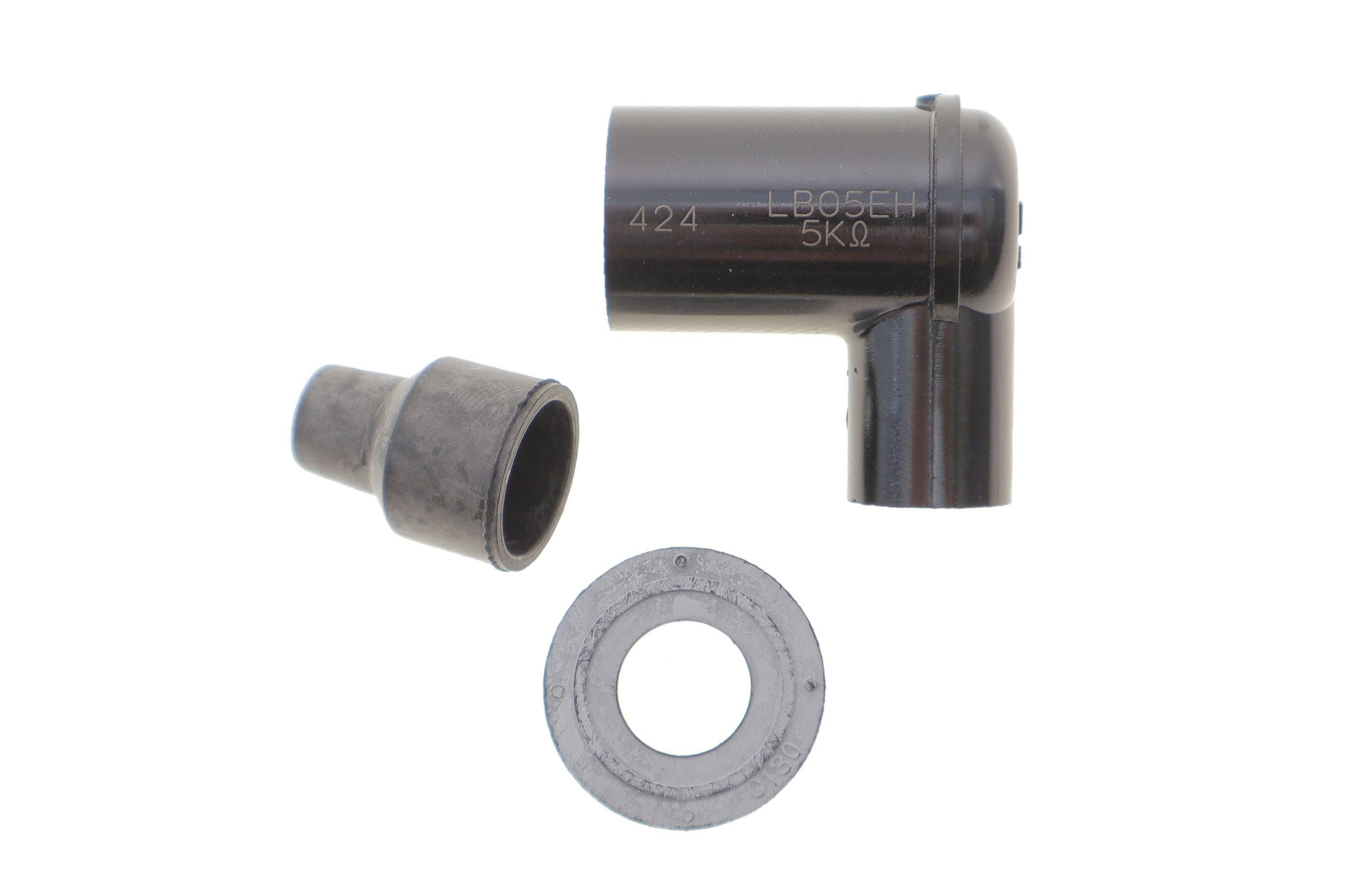 Наконечник свічки запалювання (чорний) (90°/14mm) (LB05EH)