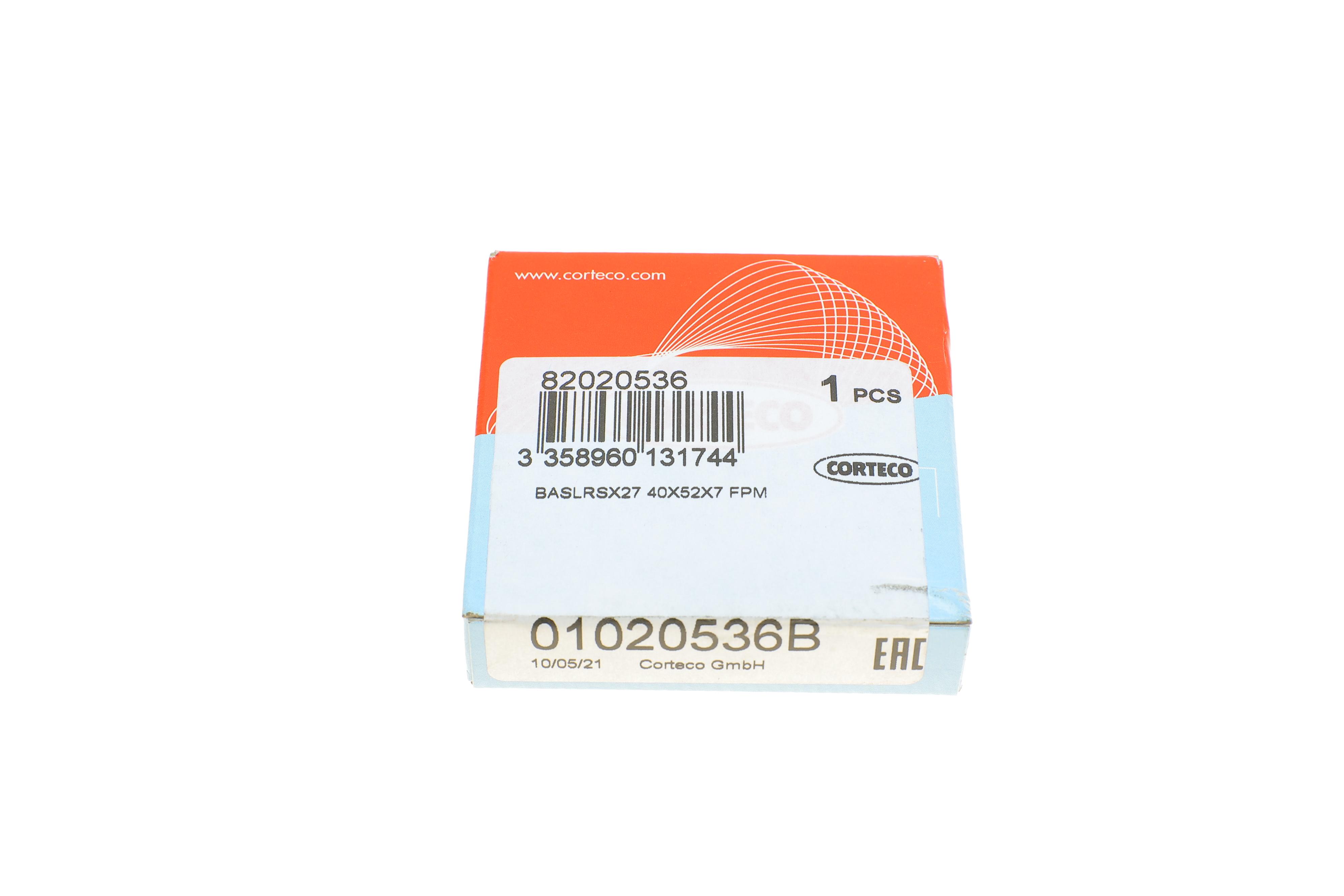 Сальник колонки рульової MB 709 (40x52x7)