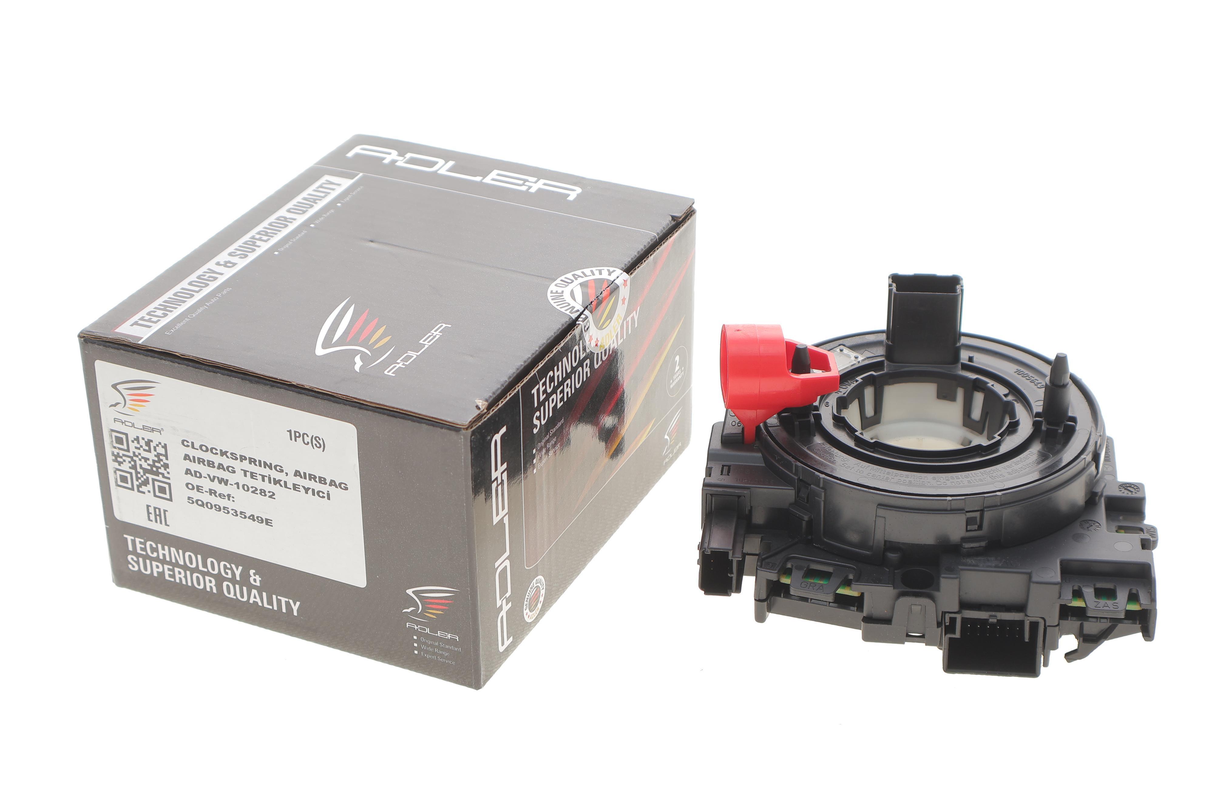 Шлейф подушки безпеки AirBag Skoda Octavia 12-/VW Golf 14-