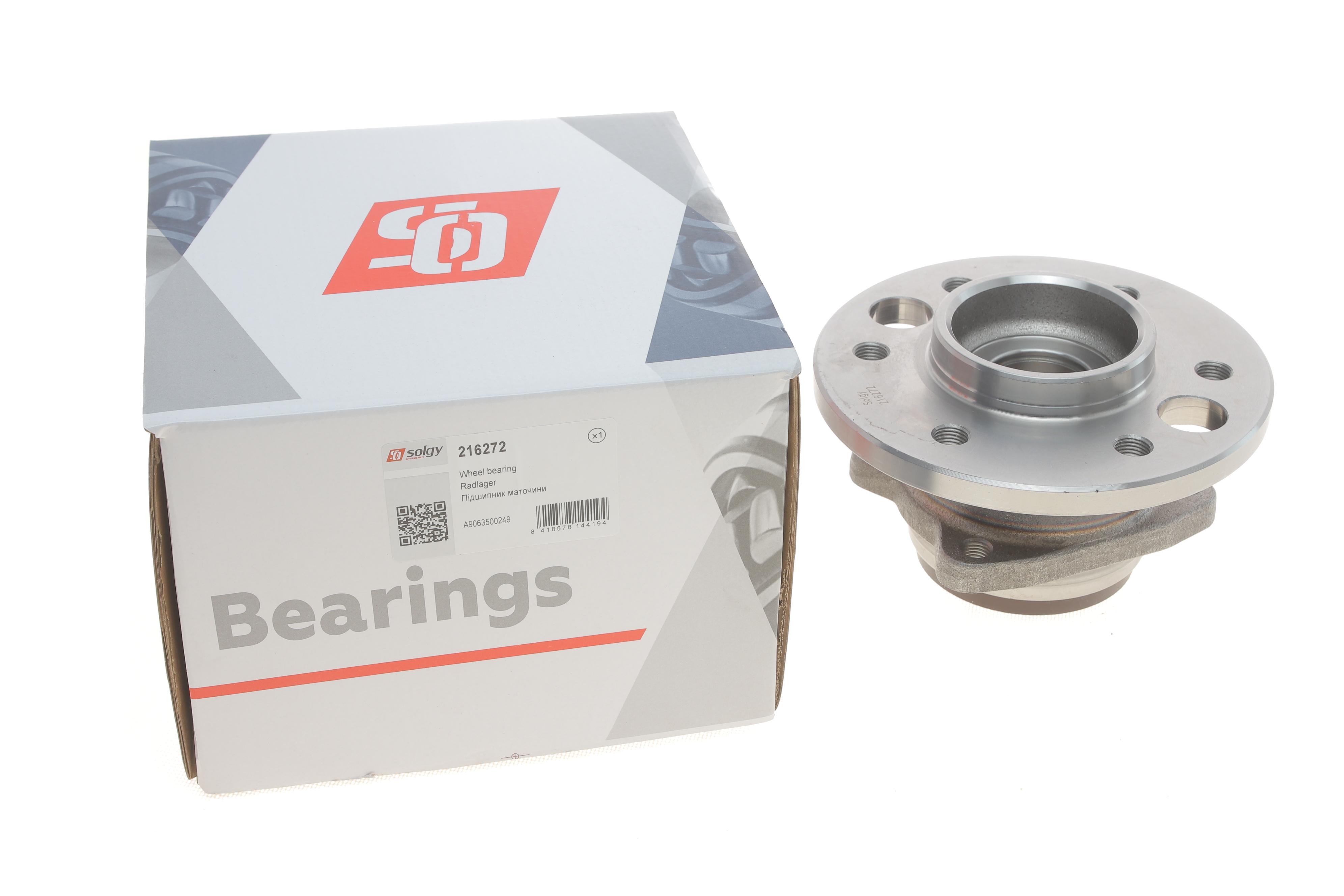 Підшипник маточини (задньої) MB Sprinter 906 06- (+ABS)