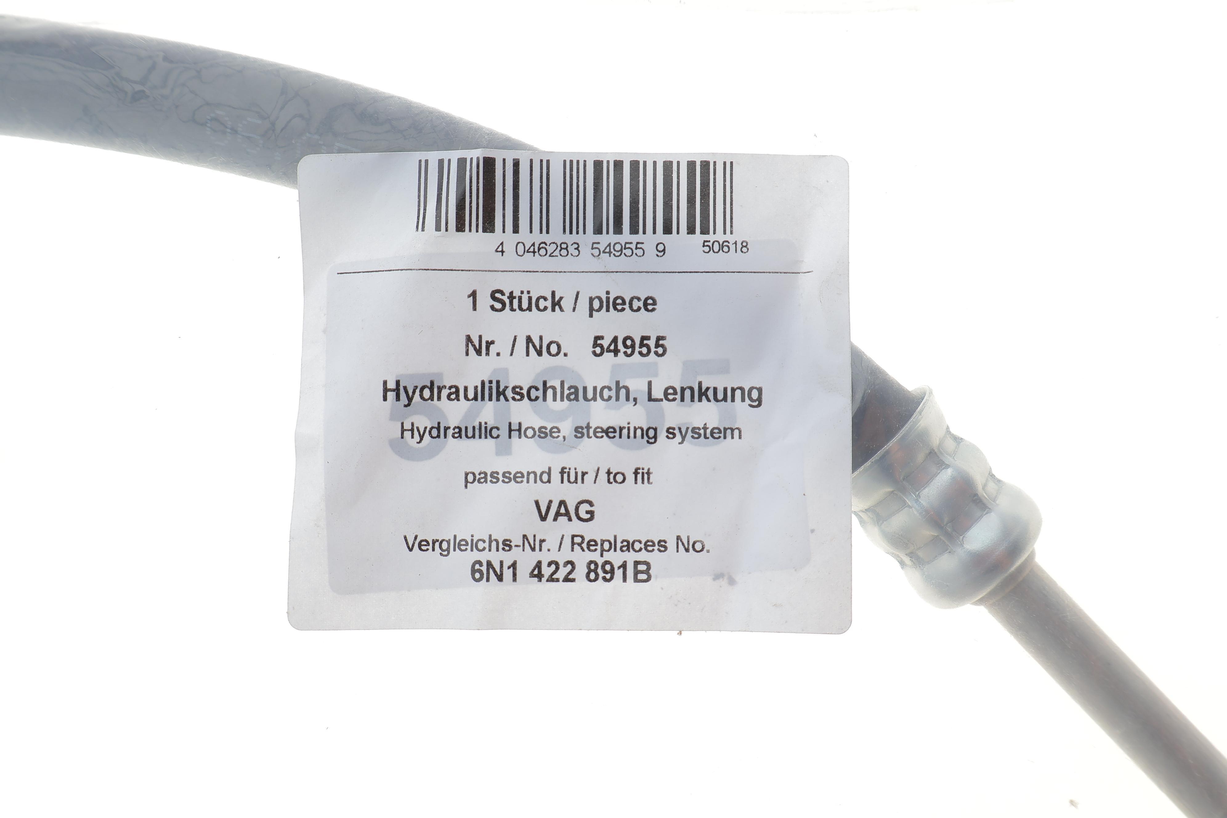 Шланг гідропідсилювача VW Polo 96-01