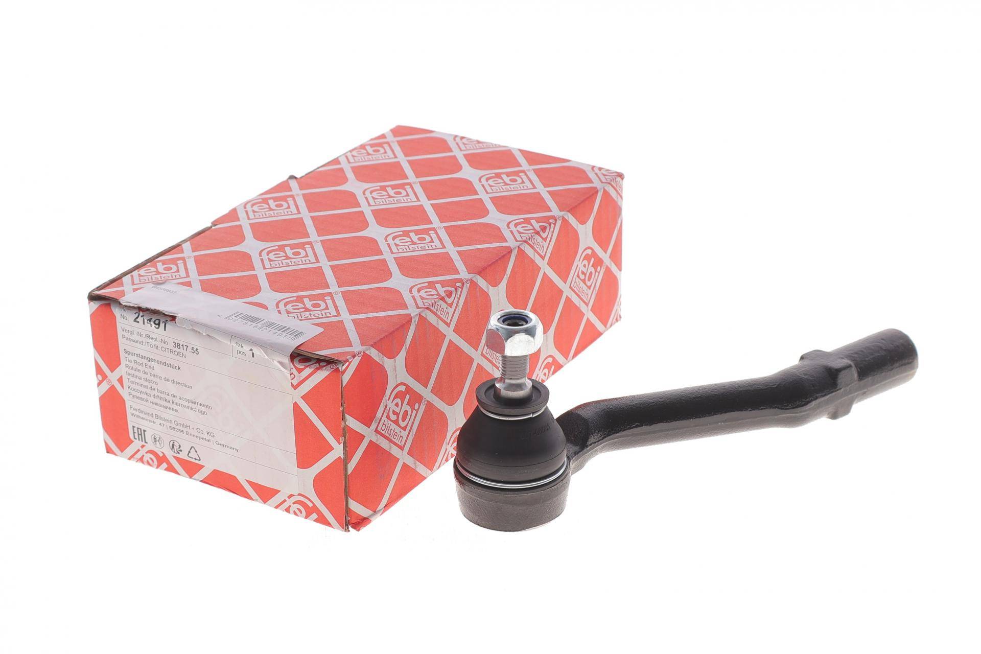 Наконечник тяги рульової (L) Citroen C2/C3 02-