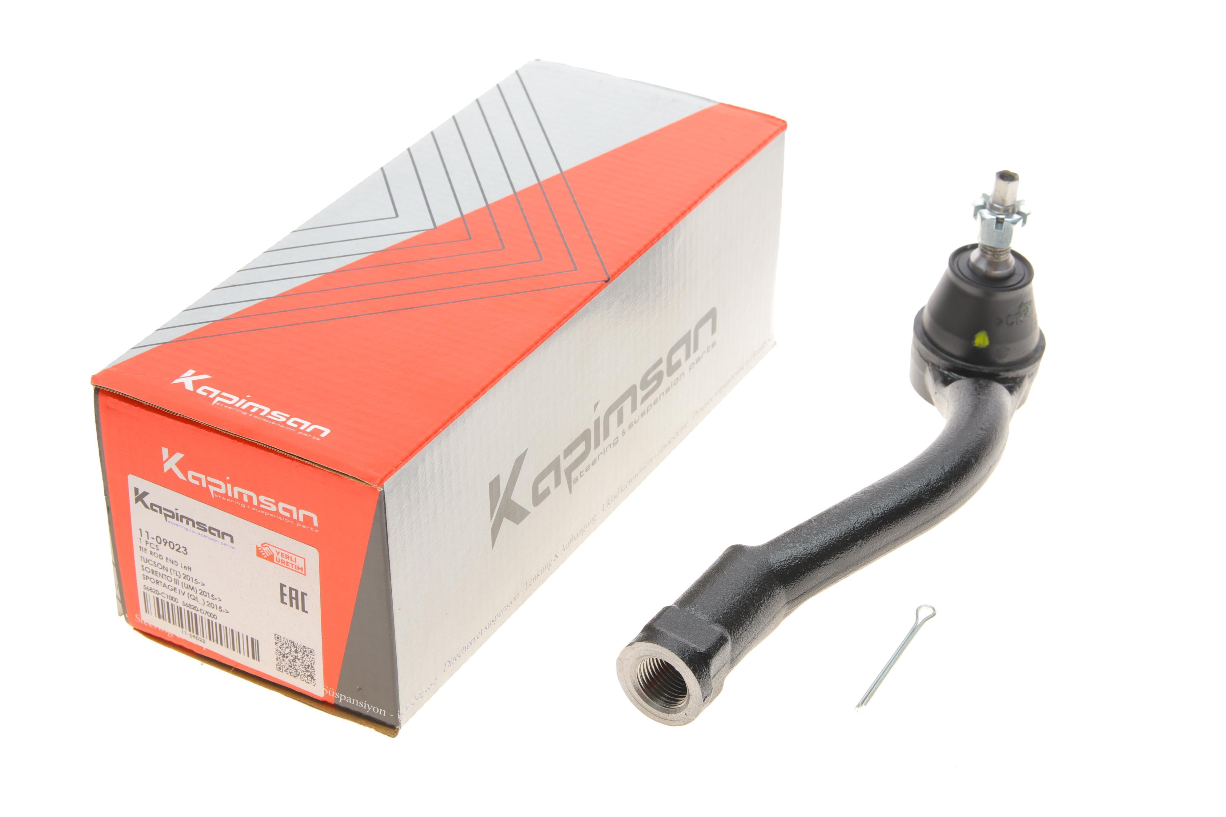 Наконечник тяги рульової (L) Hyundai Tucson/Kia Sportage 1.6-2.0 CRDi 15- (L=186mm)