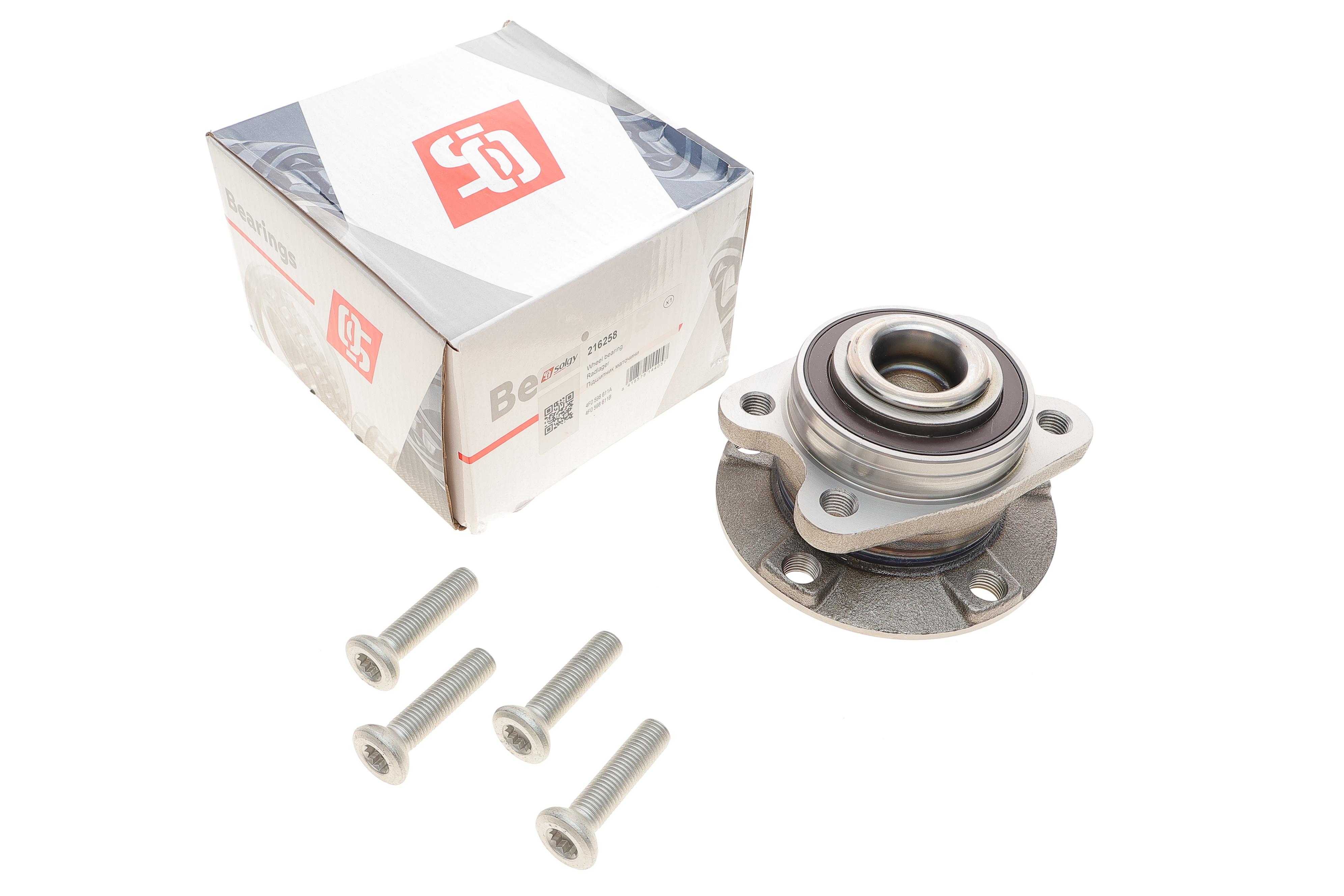 Підшипник маточини (задньої) Audi A6 04-11 (+ABS)