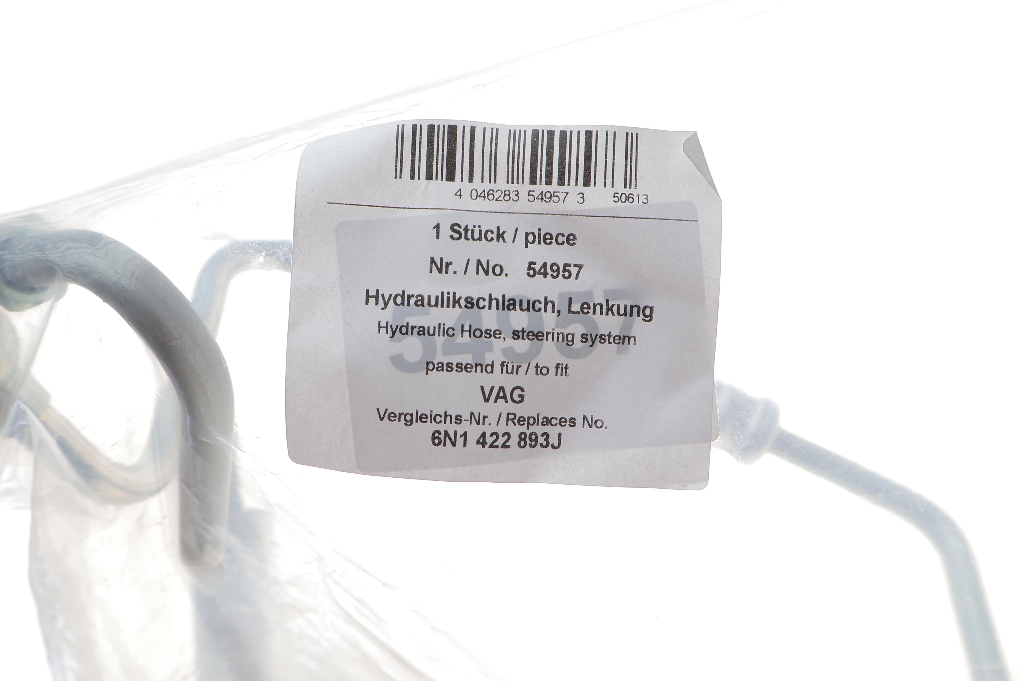 Шланг гідропідсилювача VW Polo 96-01