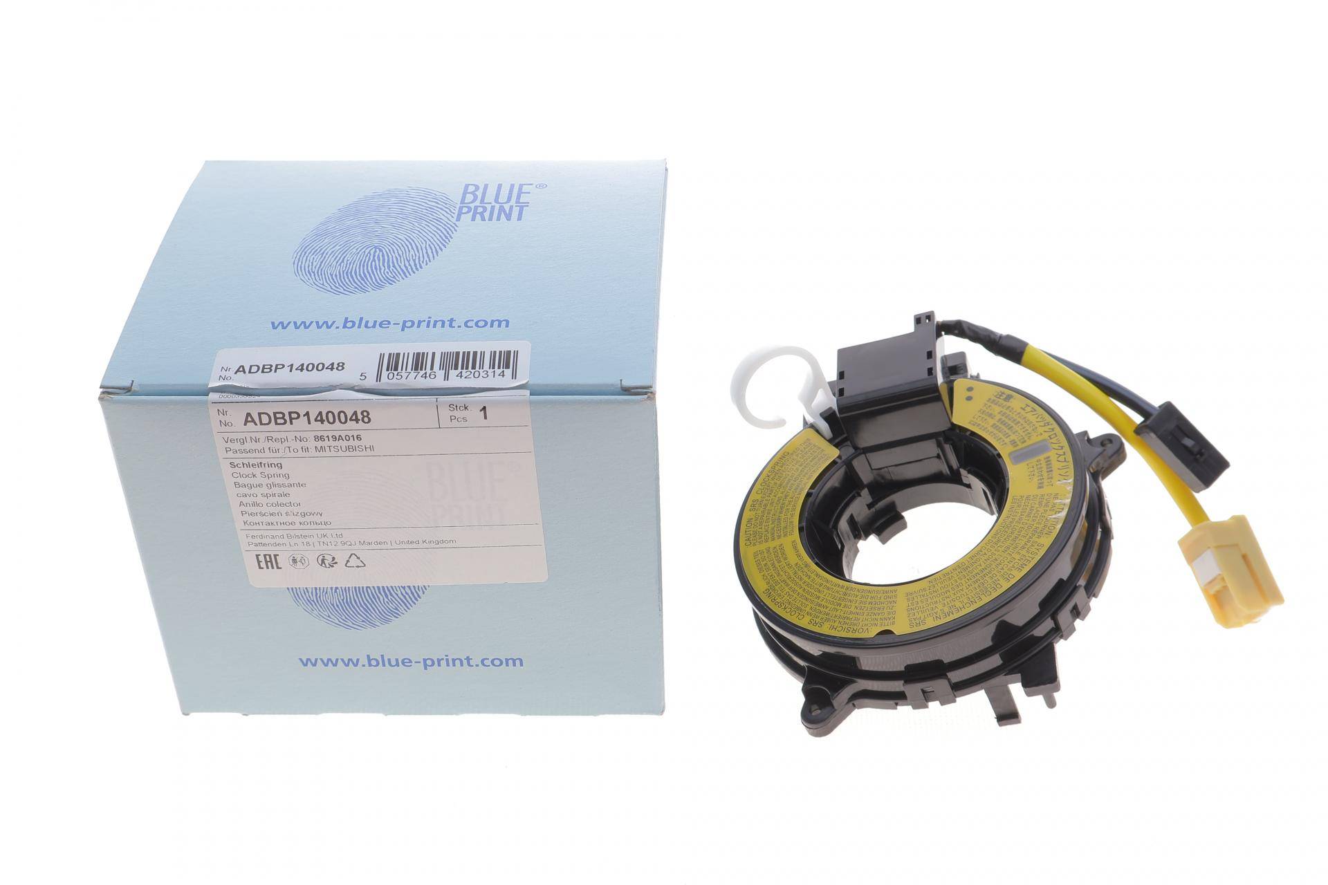 Шлейф подушки безпеки AirBag Mitsubishi L200 05-15/Lancer VII 03-13/Pajero Sport 08-