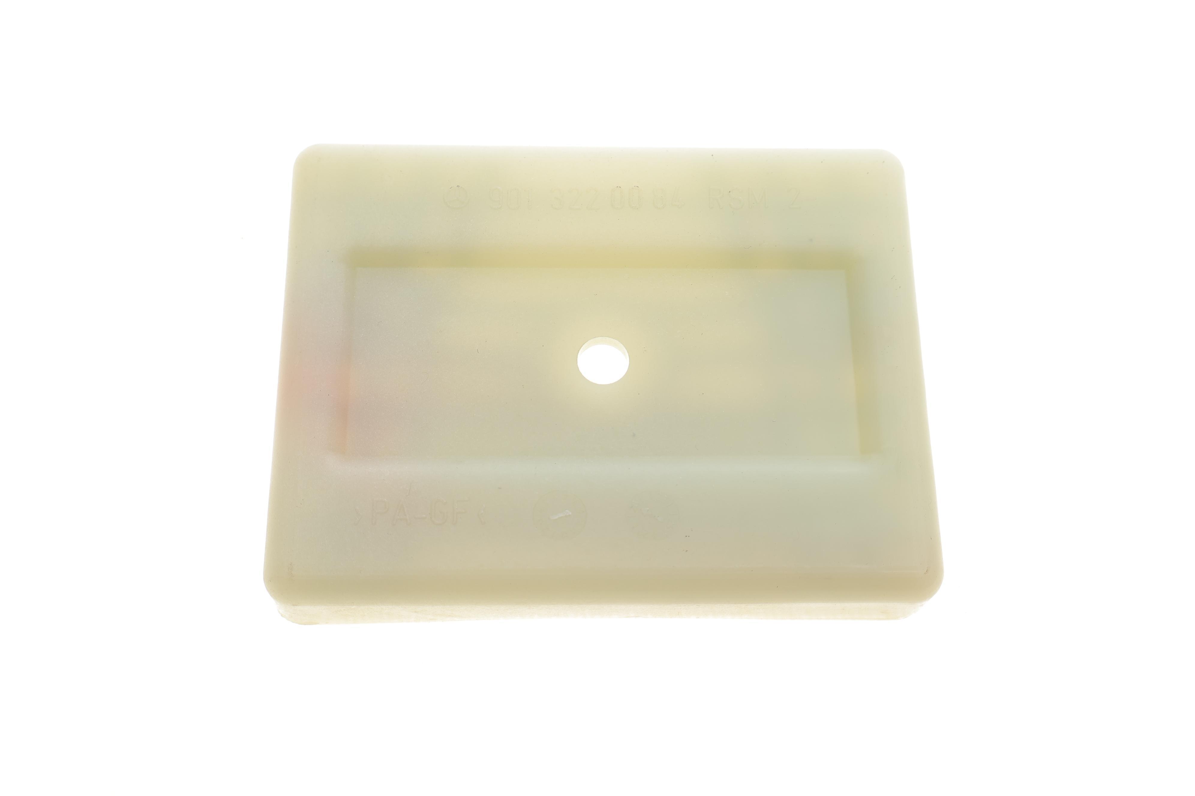 Кронштейн подушки ресори передній (білий) MB Sprinter 96-06 (L)