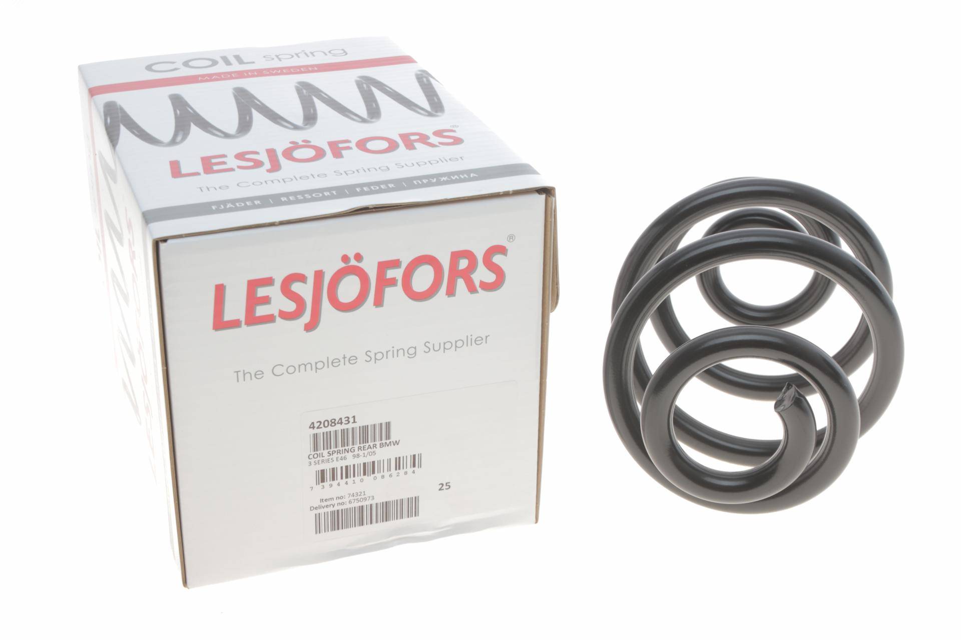 Передня пружина підвіски БМВ 3 Е46 - BMW 3 E46 (1.8-2.0D) 1998-