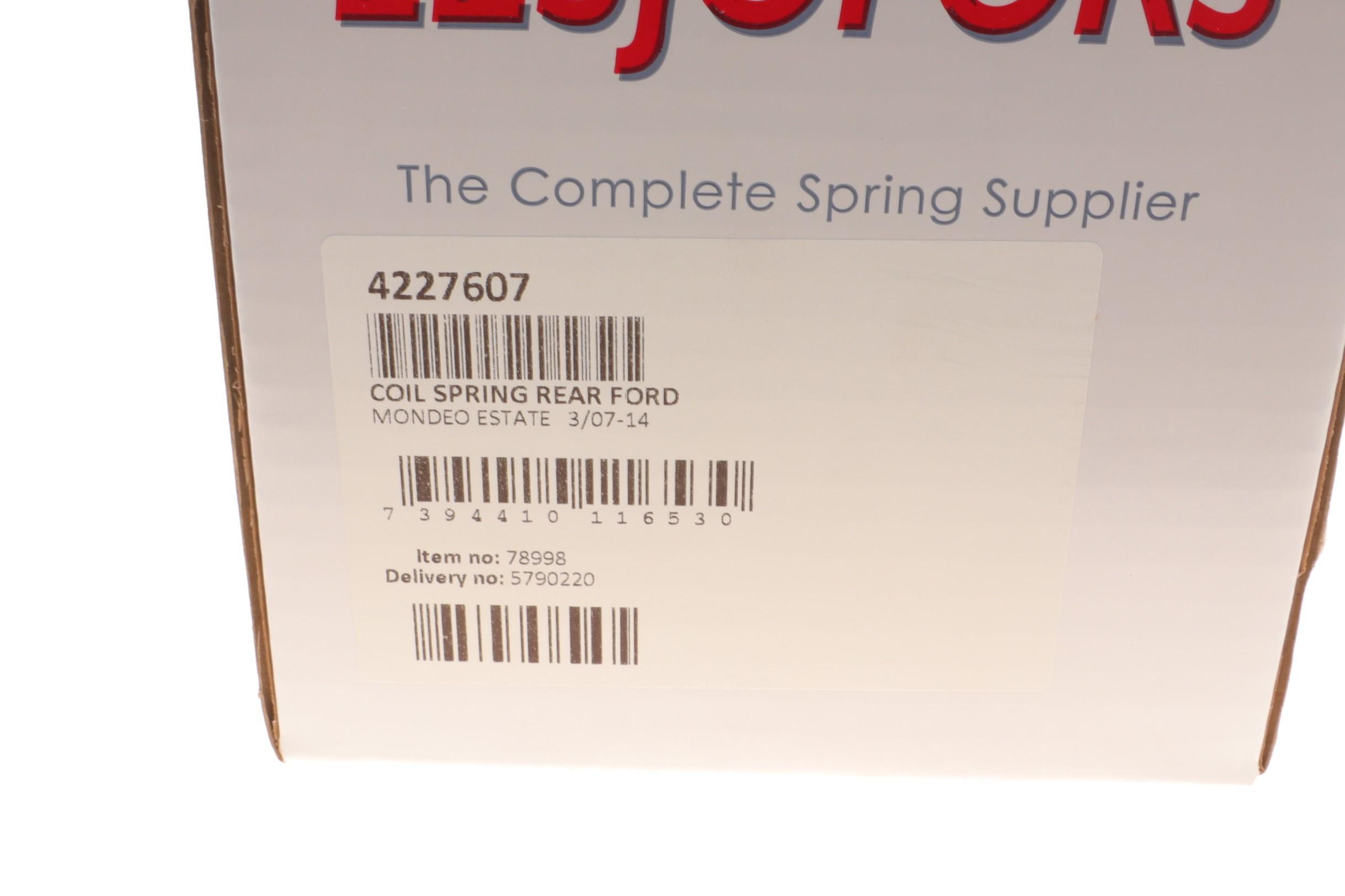 Пружина (задня) Ford Mondeo IV Turnier 2.0-2.5/1.6-2.2TDCi/1.6Ti 07-15 (унів) (без с-ми рег.дор.пр)