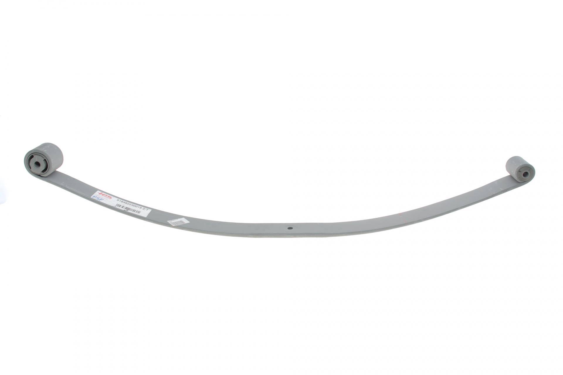 Ресора задня коренева Фіат Добло Карго - Fiat Doblo Cargo 01- (70/665/595) (13mm) (изгиб 160mm)