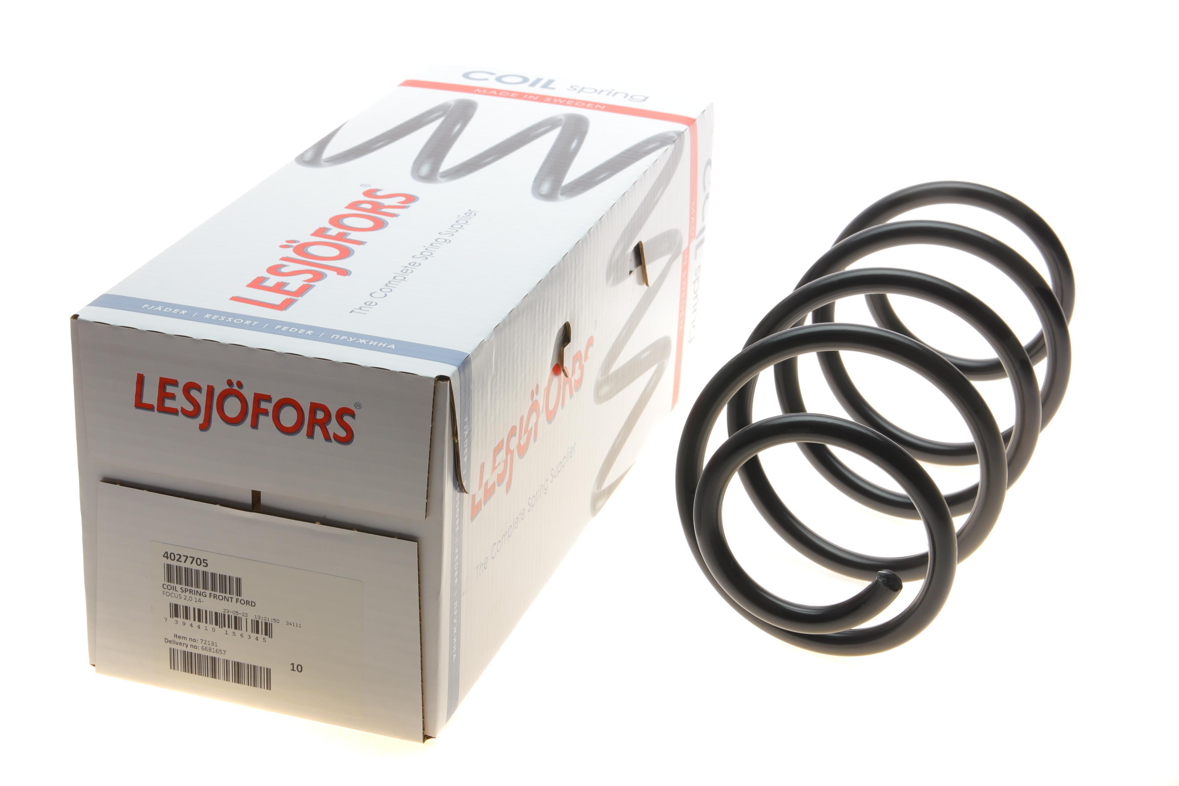 Пружина (передня) Ford Focus 2.0 14- (хэтчбэк/седан) (станд.ход.ч) (кроме осн.ST-line)