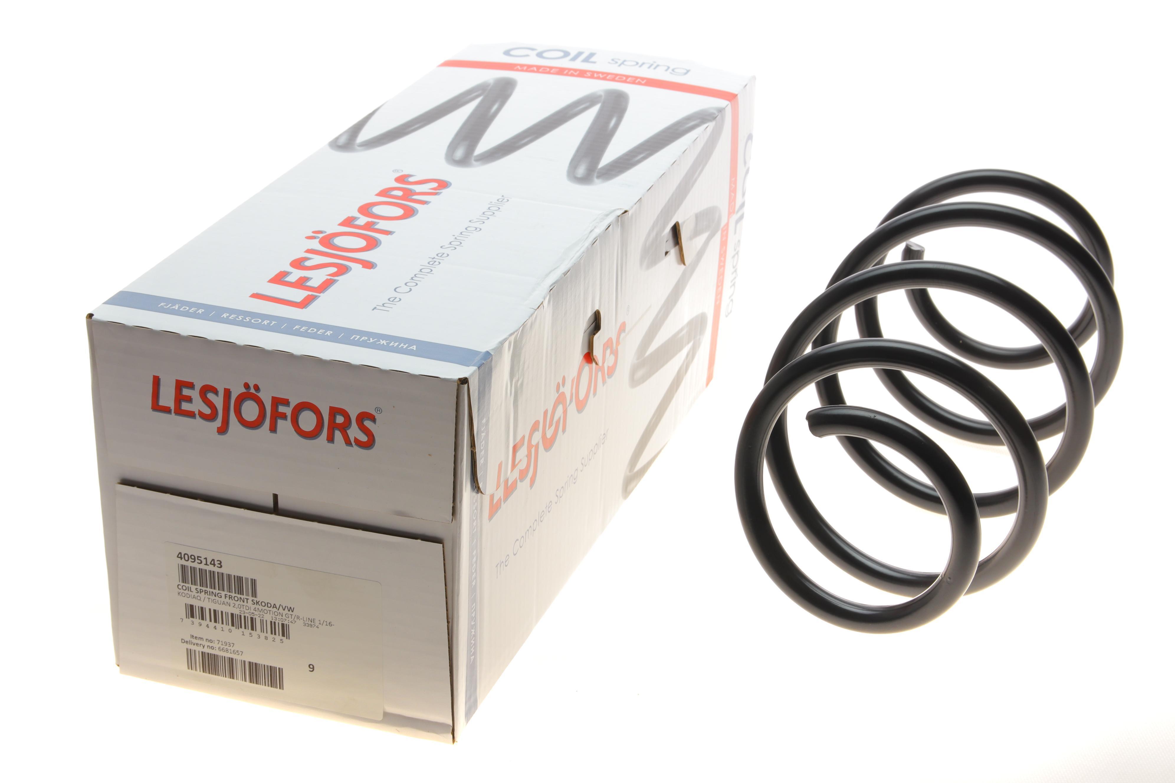 Пружина (передня) VW Tiguan 2.0TDI 4motion/Skoda Karoq 2.0TDI 4x4/Kodiaq 2.0TDI 4x4 АКПП 16- (SUV)