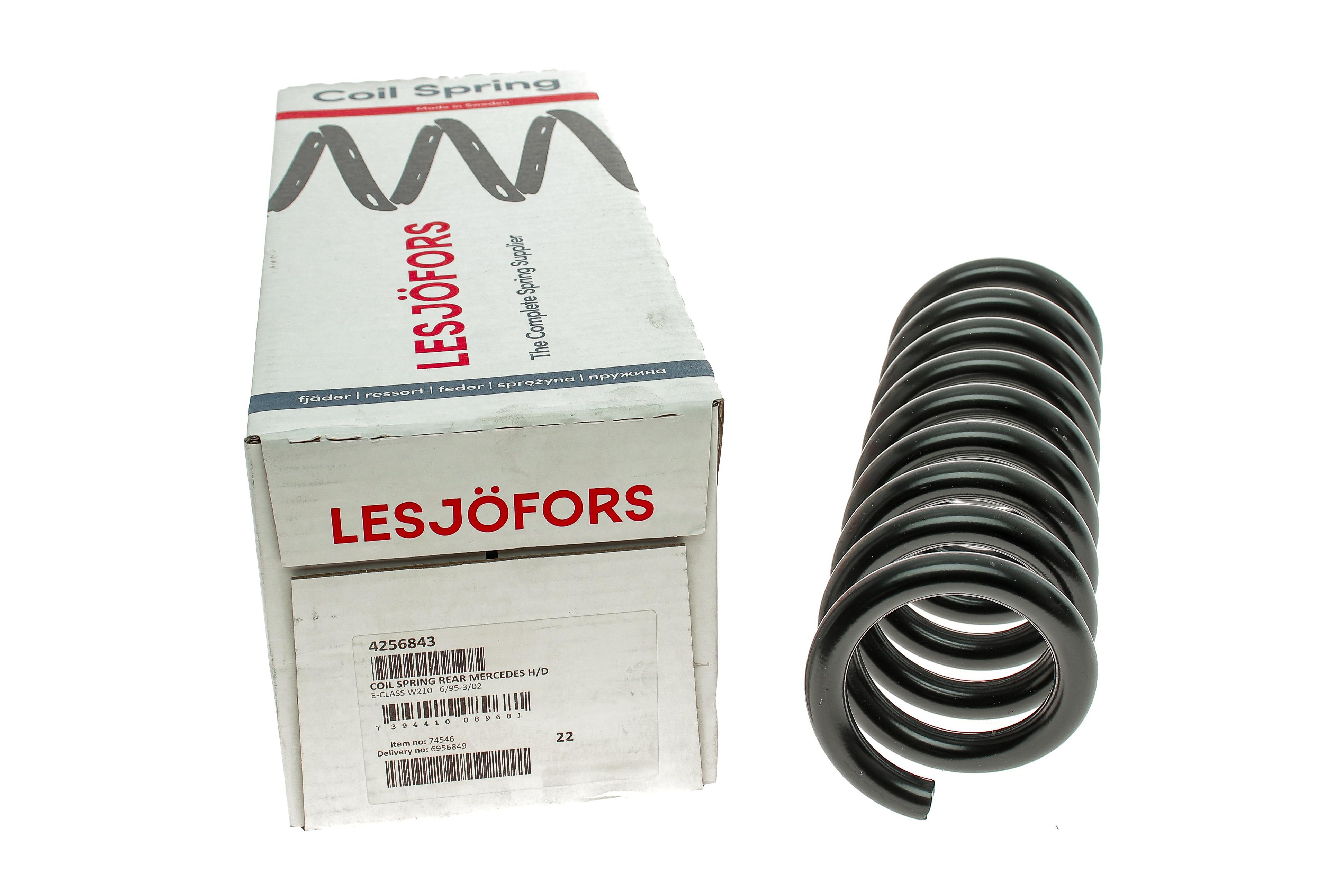 Пружина (задня) MB E-class (W210) E200-E320 95-02 (седан) (без с-ми рег.дор.прос) (ос:Classic/Elegance) (HD)