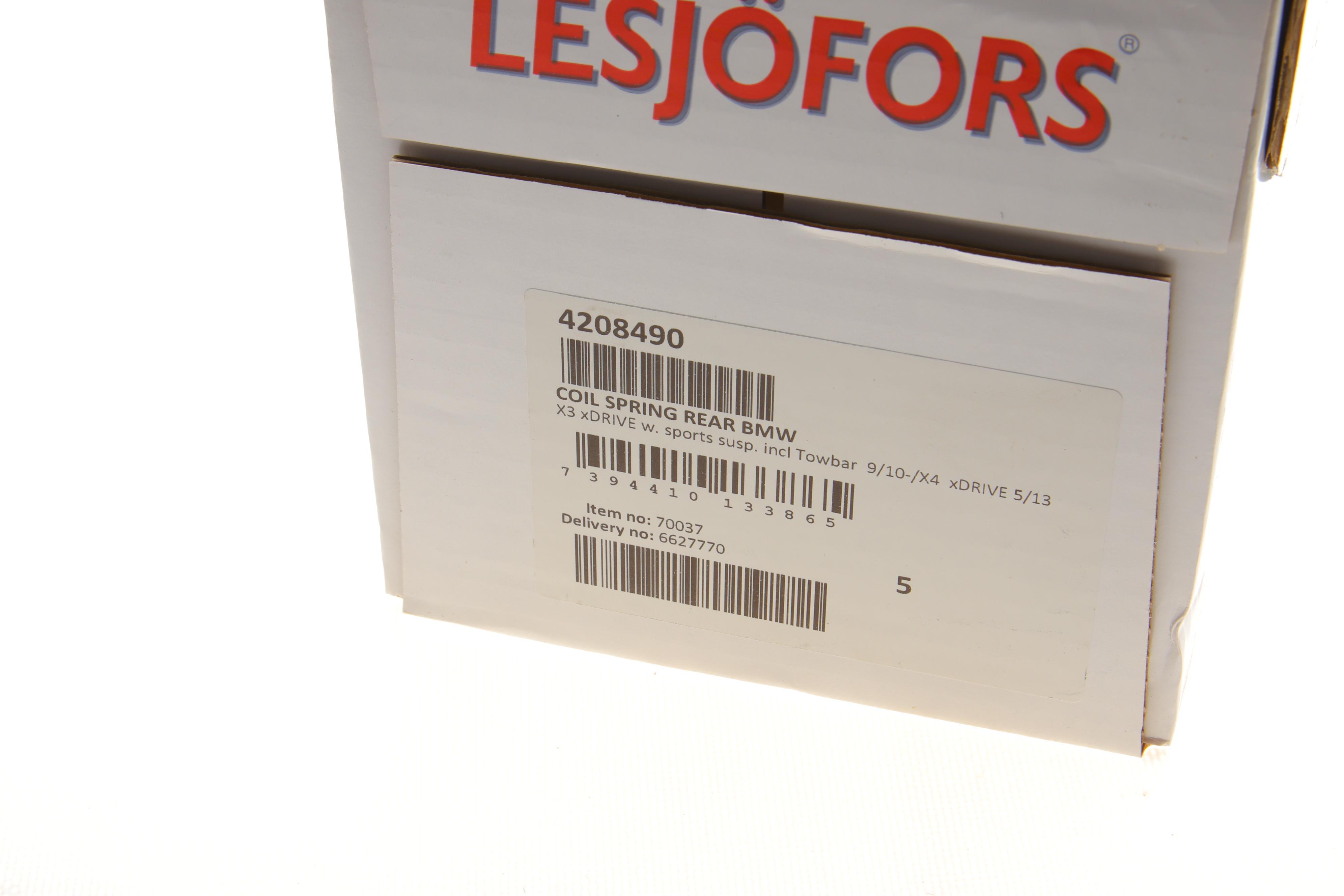 Пружина (задня) BMW X3 (F25) 20d-30d/20i-35i 10-17 (SUV)/X4 (F26) 20d-35d/35i 14-18 (SUV) (c M-тех)