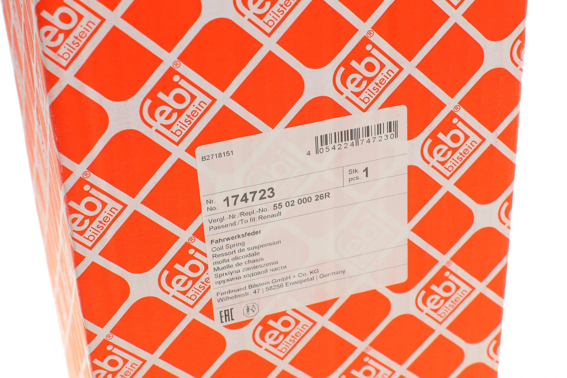 Пружина (задня) Renault Megane III Grandtour 1.2-1.4TCe/2.0TCe/1.5-1.9dCi/1.6 16V 08-