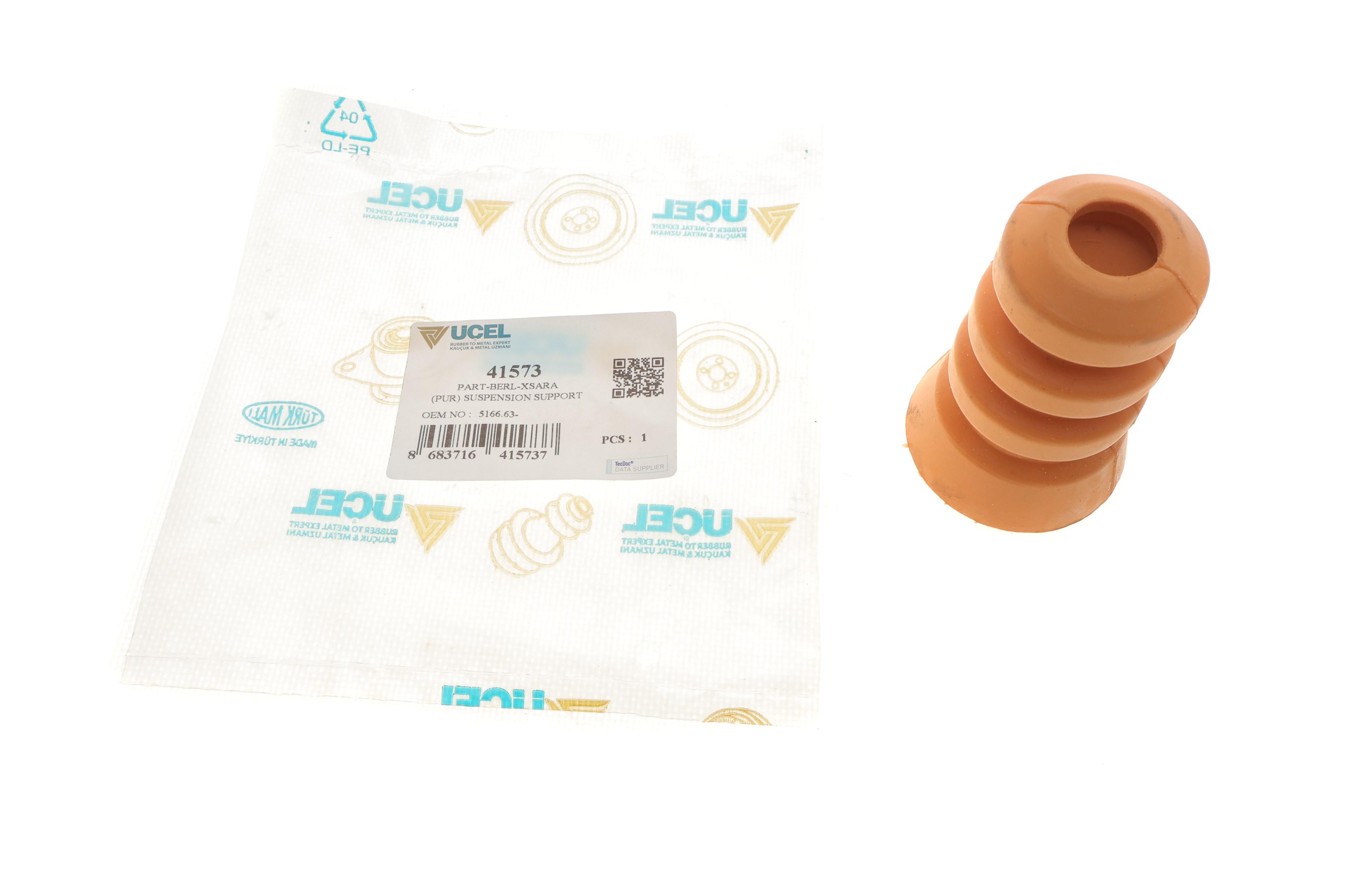 Відбійник амортизатора (заднього) Citroen Berlingo/Peugeot Partner 96- (пасажир)