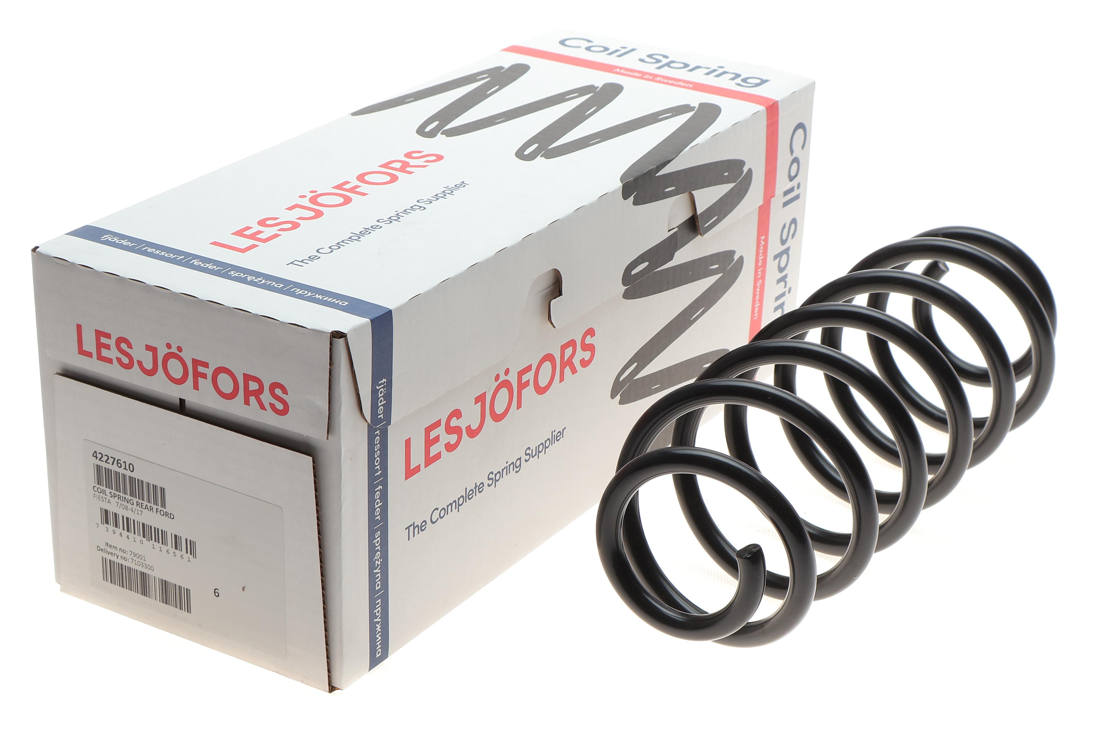 Пружина (задня) Ford Fiesta VI 1.0-1.4/1.4-1.6TDCi 08- (фургон/нах.зад.частина)