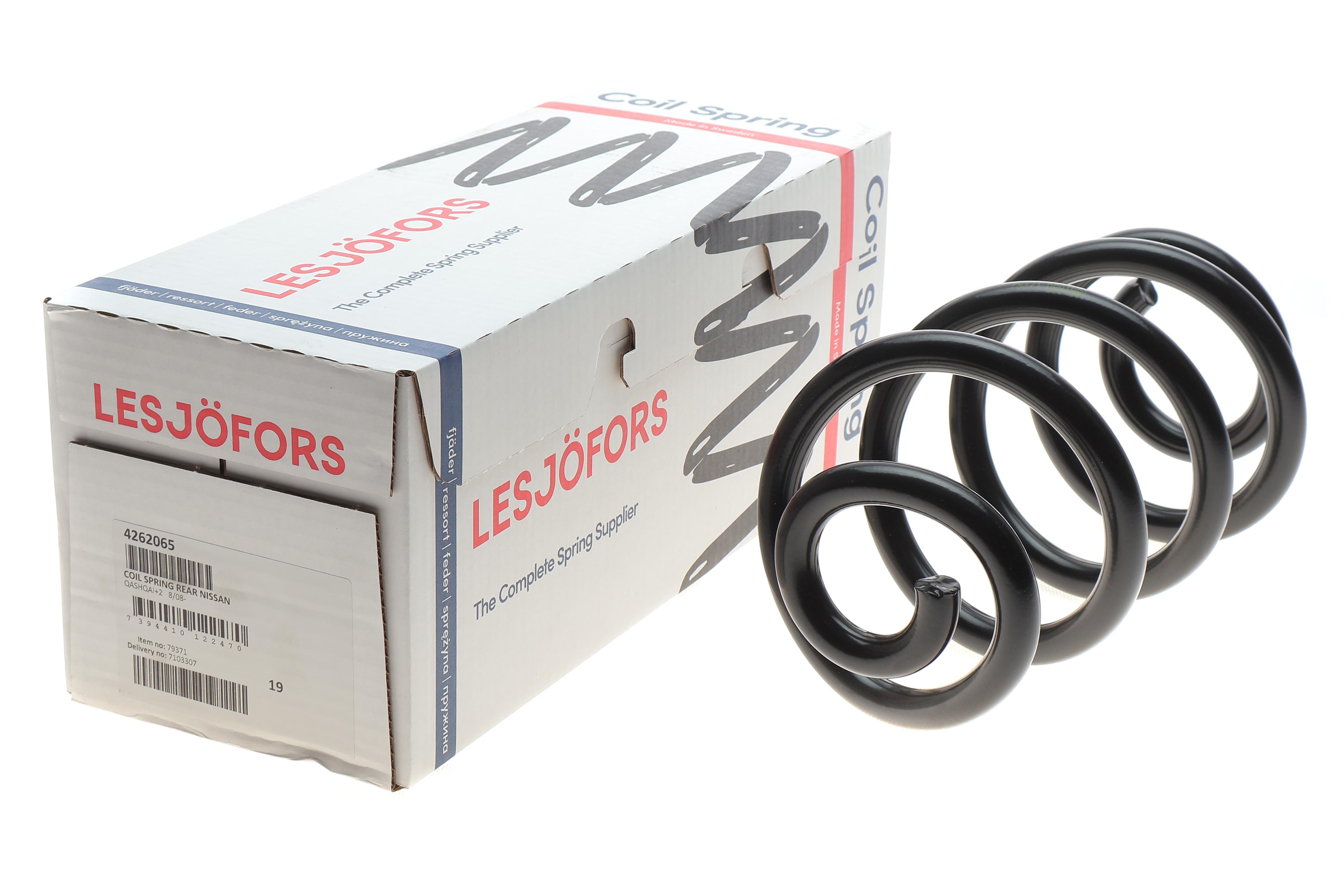 Пружина (задня) Nissan Qashqai 1.6/2.0/1.5-2.0 dCi 06-14 (SUV)