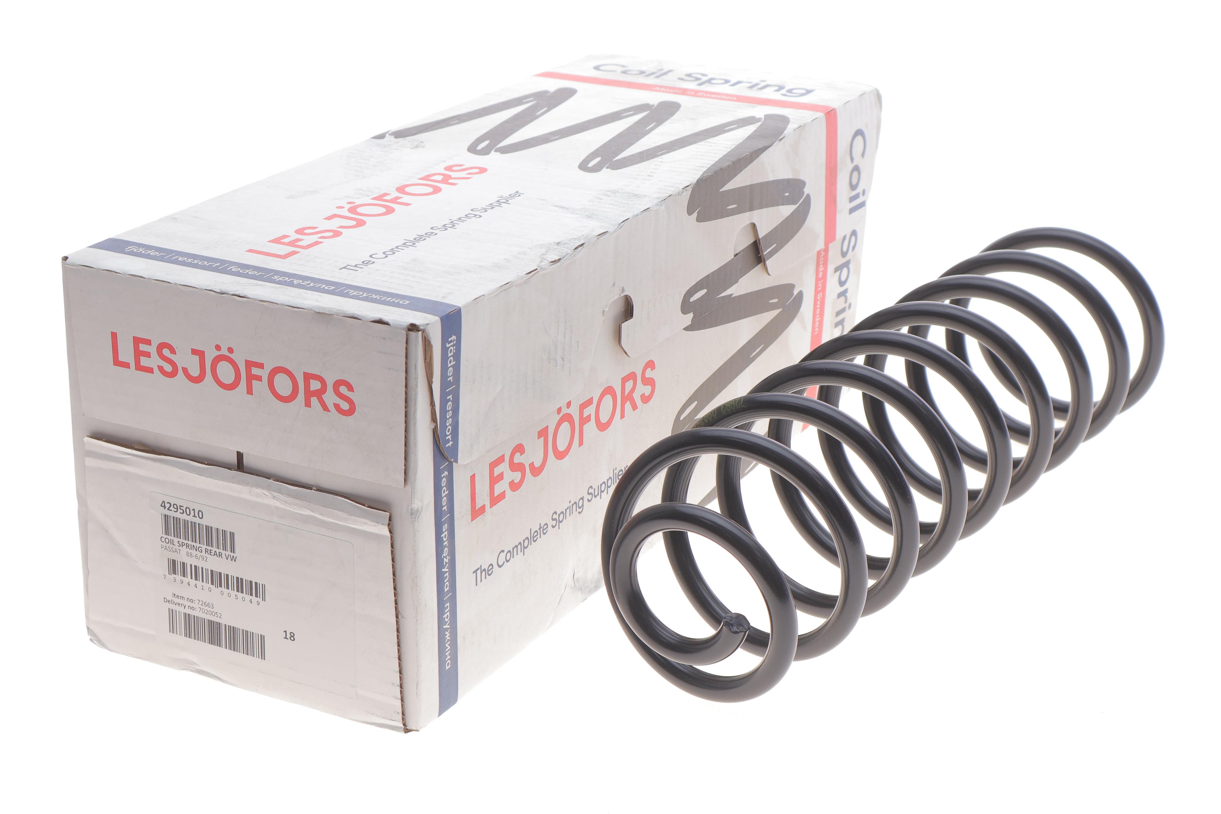 Пружина (задня) VW Passat B3/B4 1.6-2.0/1.6TD/1.8GL/1.9D/TD/2.8 VR6 88-92 (седан)