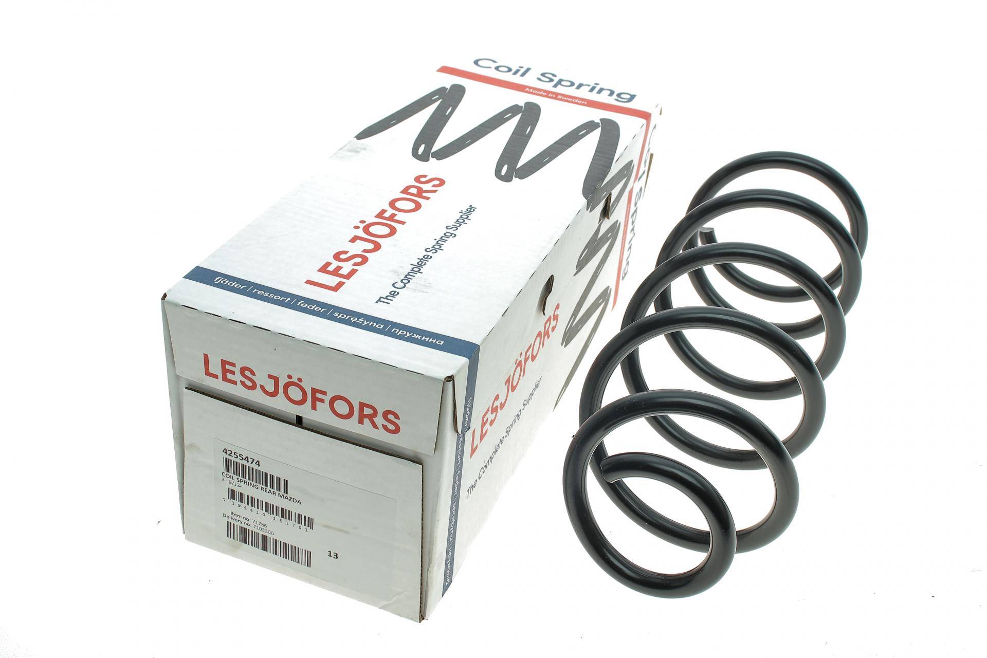 Пружина (задня) Mazda 3 1.5/2.0/2.2D 13- (седан/нах.зад.частина)