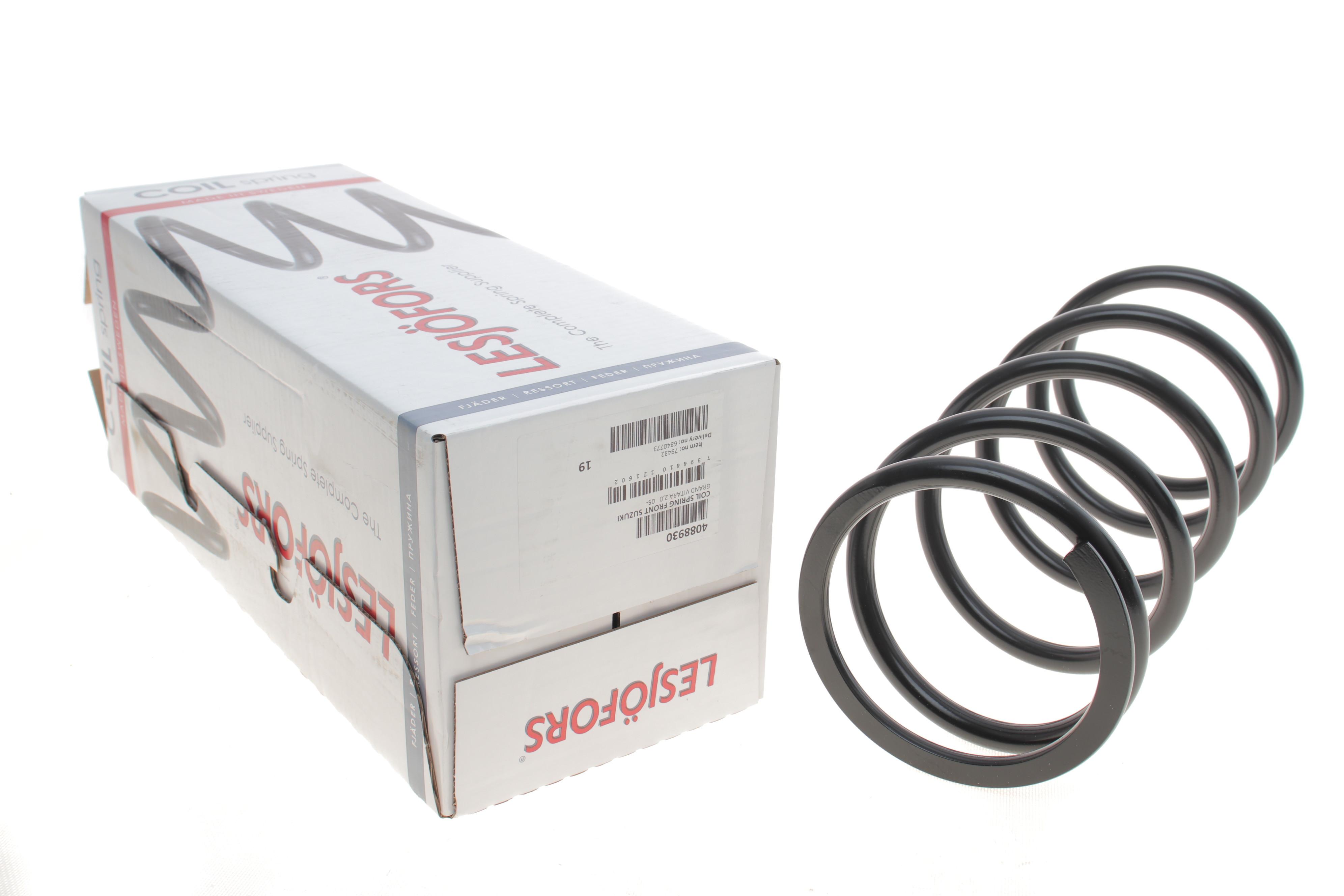 Пружина (передня) Suzuki Grand Vitara II 2.0 05-15 (всюдихід закр.) (повнопривідний)