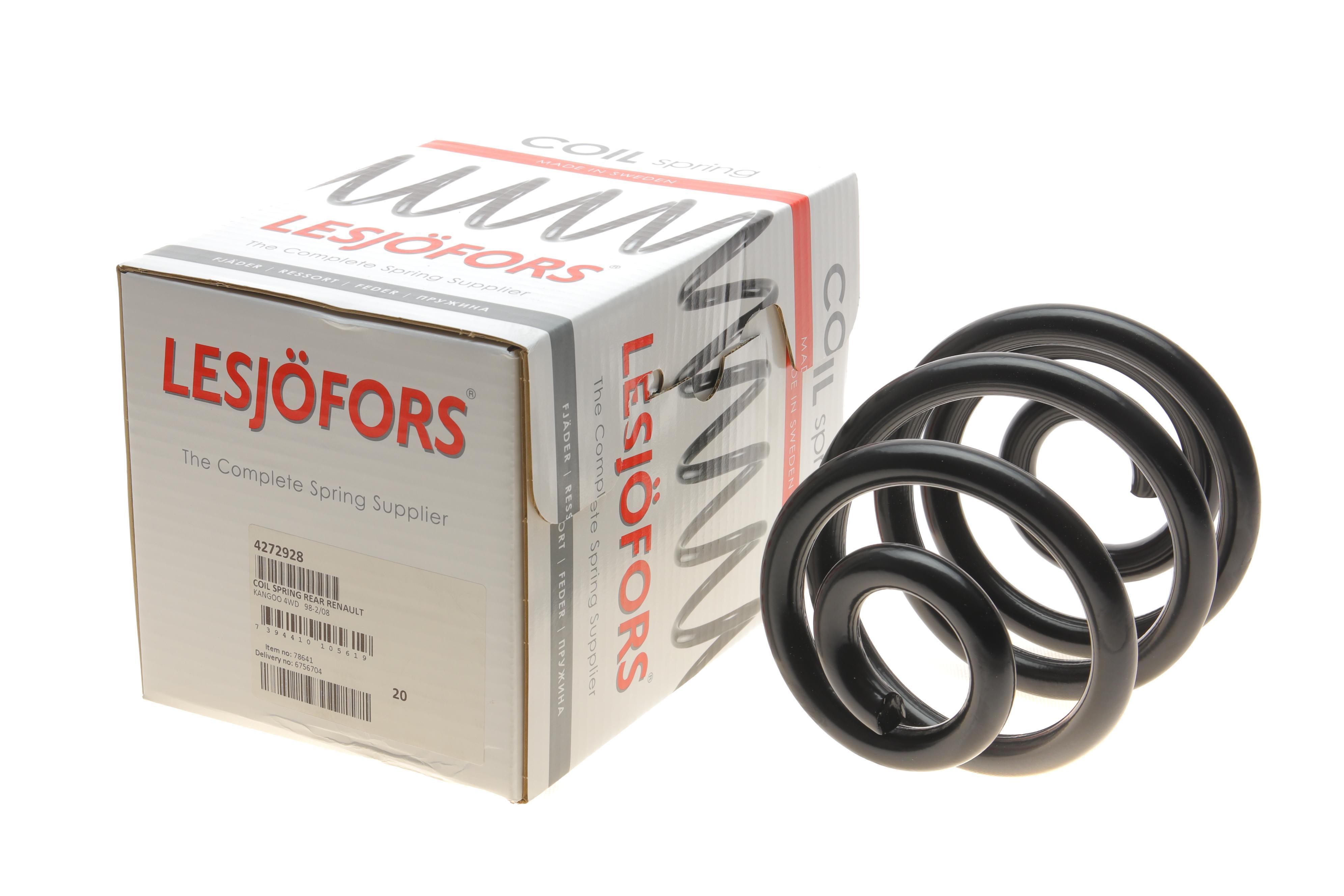 Пружина (задня) Renault Kangoo 1.6 16V 4x4/1.9dCi 4x4 01- (вен/фургон) (з пост.діам.)