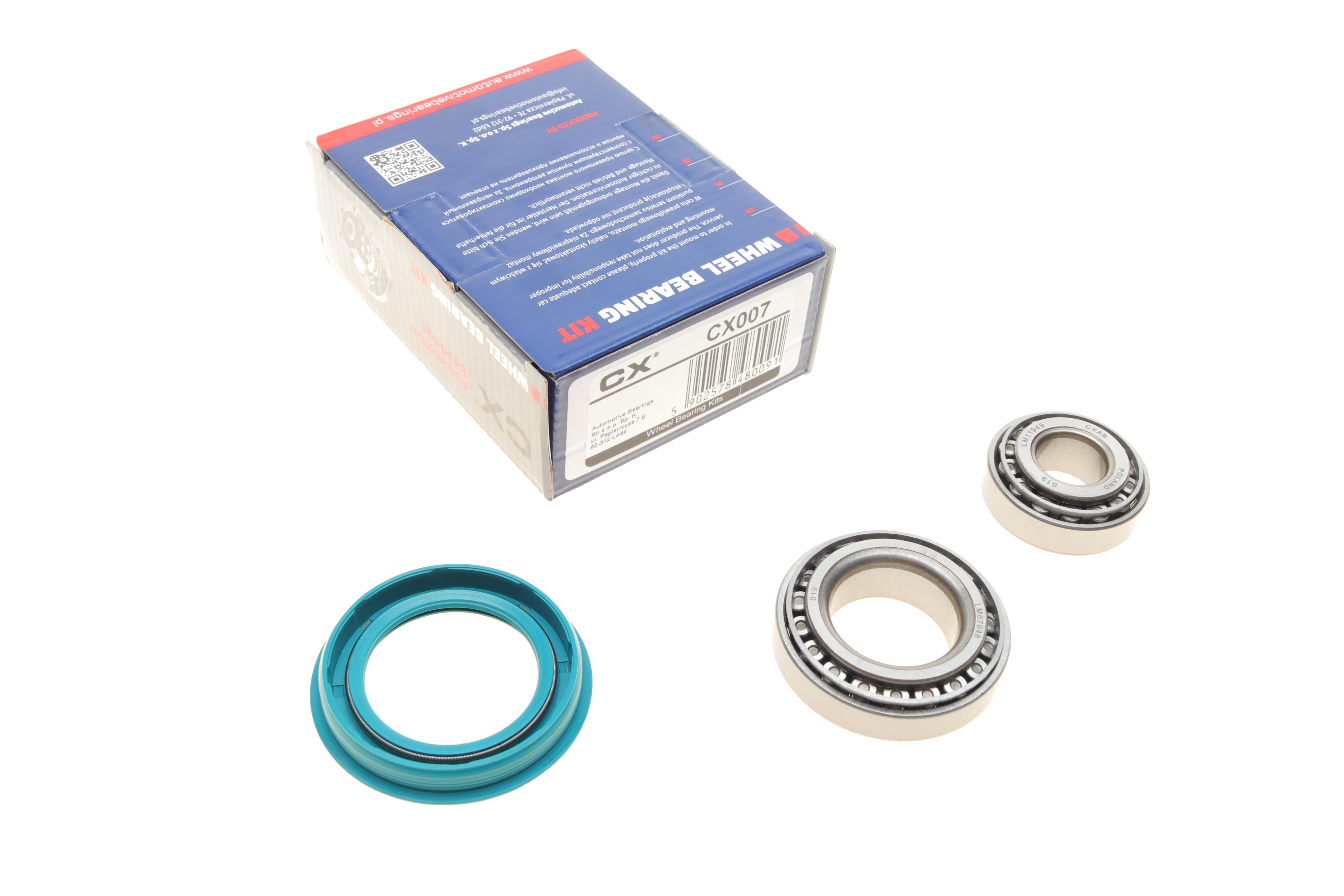 Підшипник маточини (задньої) Daewoo Lanos/Opel Combo/Kadett/Vectra A