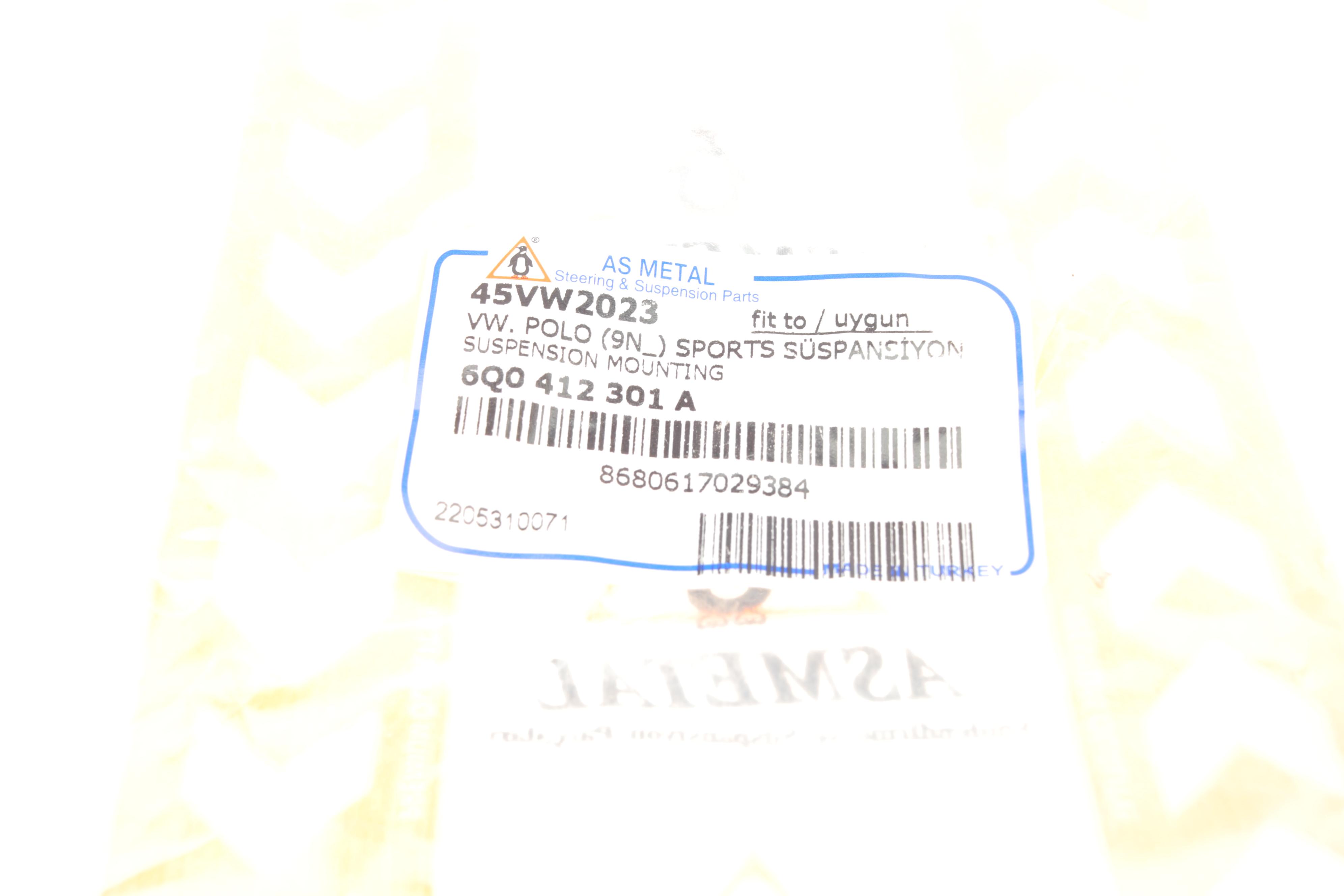 Відбійник амортизатора (переднього) Skoda Fabia 99-08