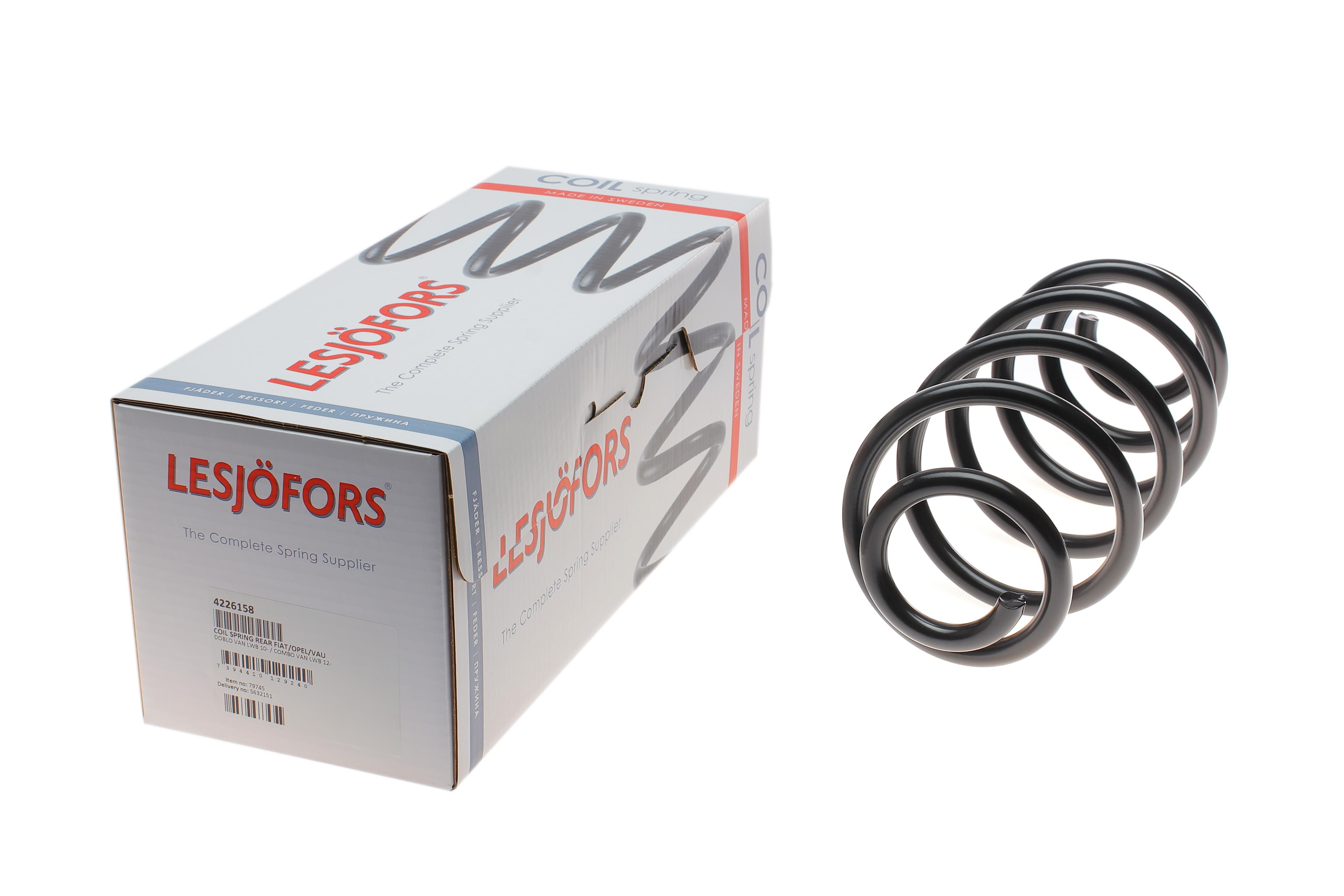 Пружина (задня) Fiat Doblo/Opel Combo 1.3D-2.0D/CDTI 10- (довг.база) (Opel не для підвищ.нагр.)