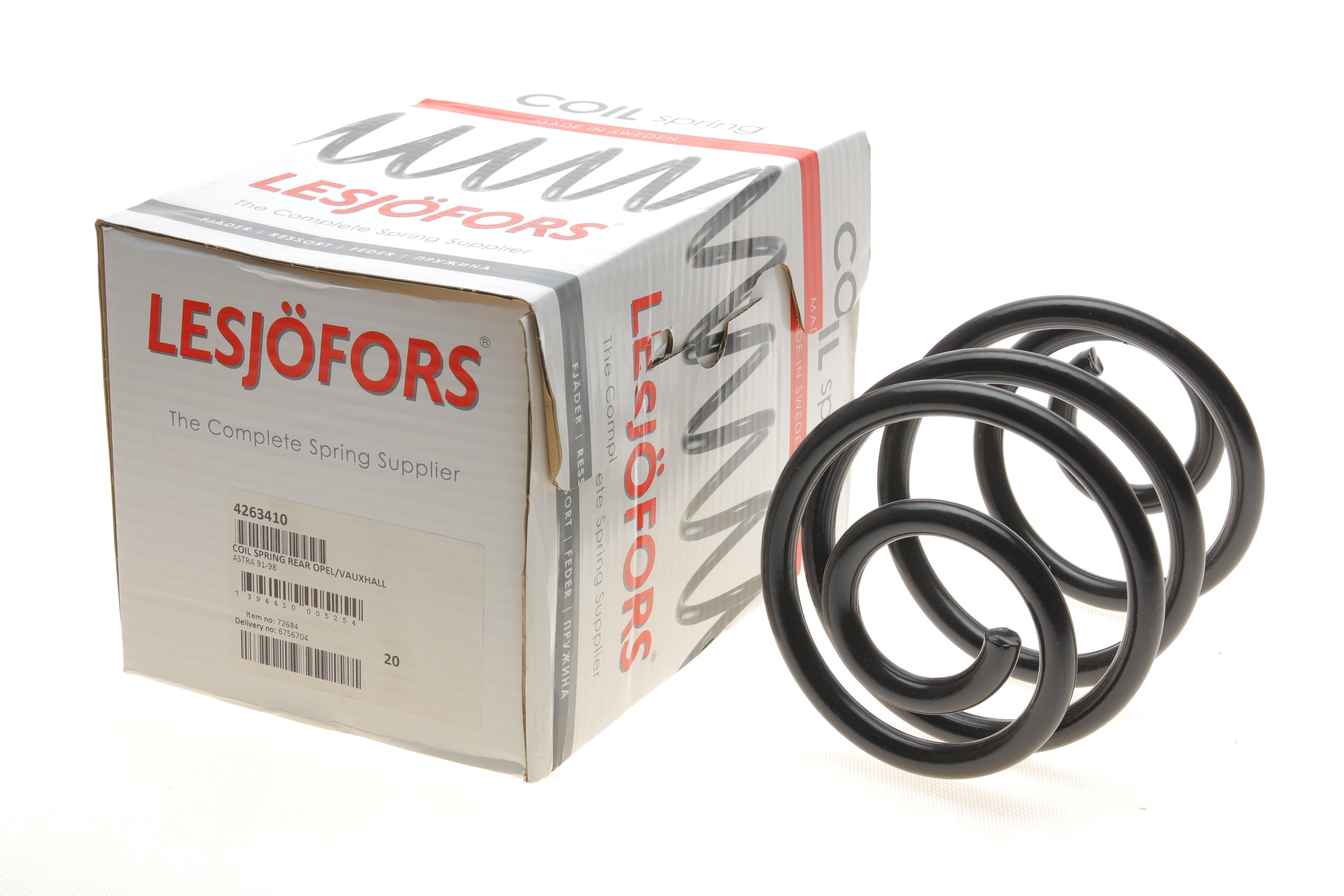 Пружина (задня) Opel Astra F 1.4-2.0/1.7D/TD/TDS 91-02 (седан/нах.зад.частина) (з пост.d)