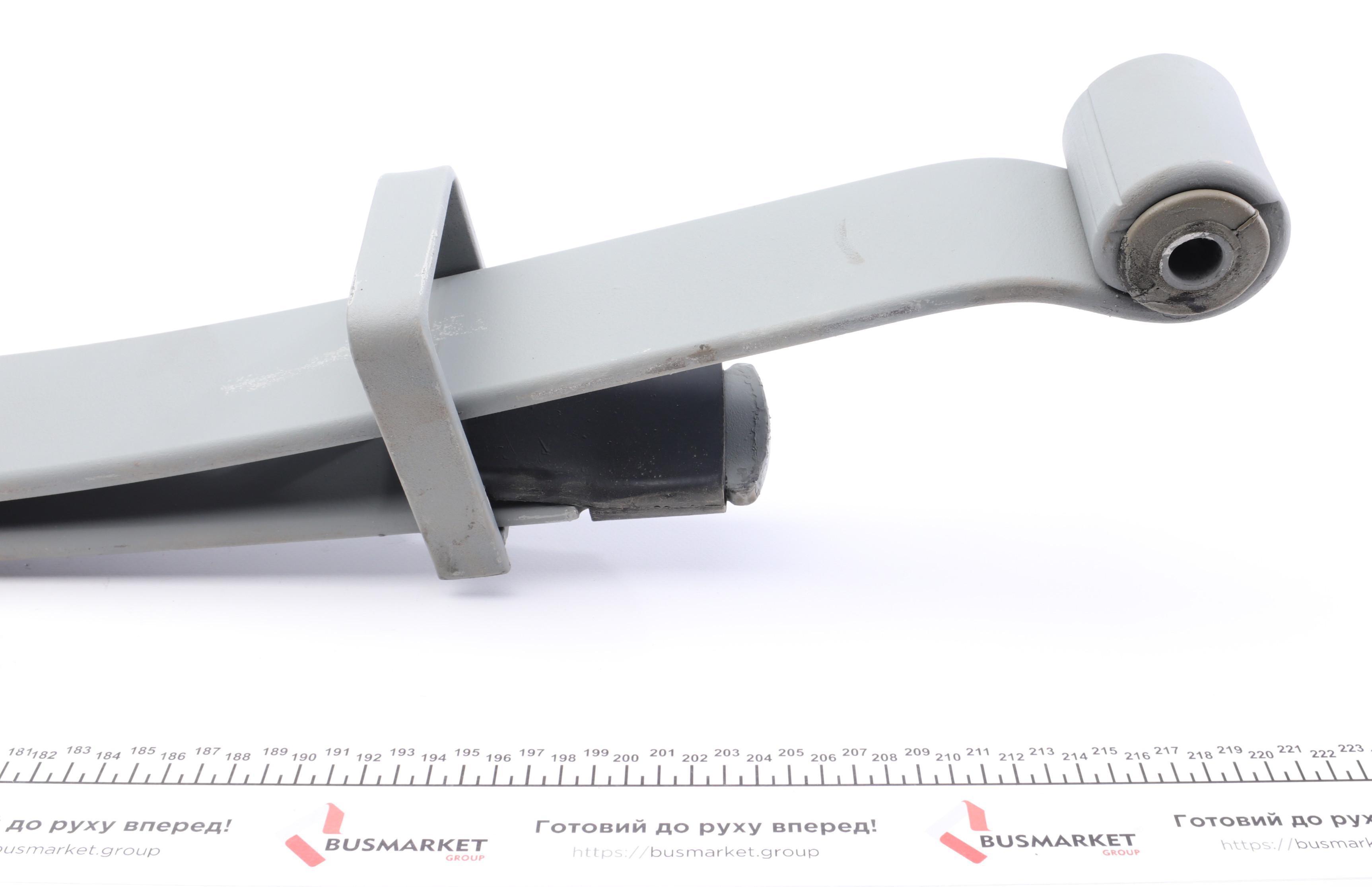 Ресора задня Renault Master 98- (к-кт 2 листа) (70/715/715)