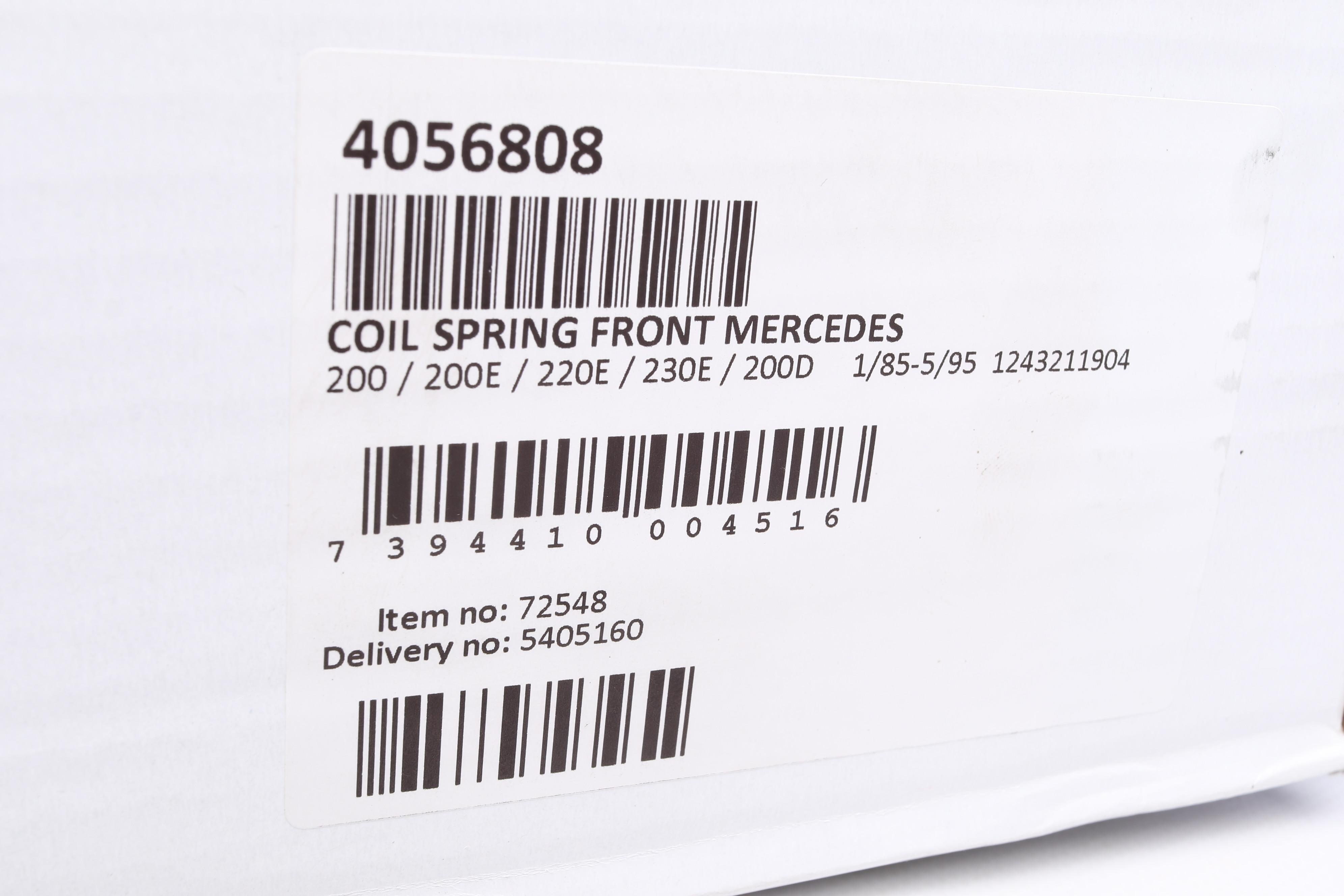 Пружина (передня) MB E-class (W124/S124) E200/E200D/E220/E200T/E220T 85-97 (седан/універсал)