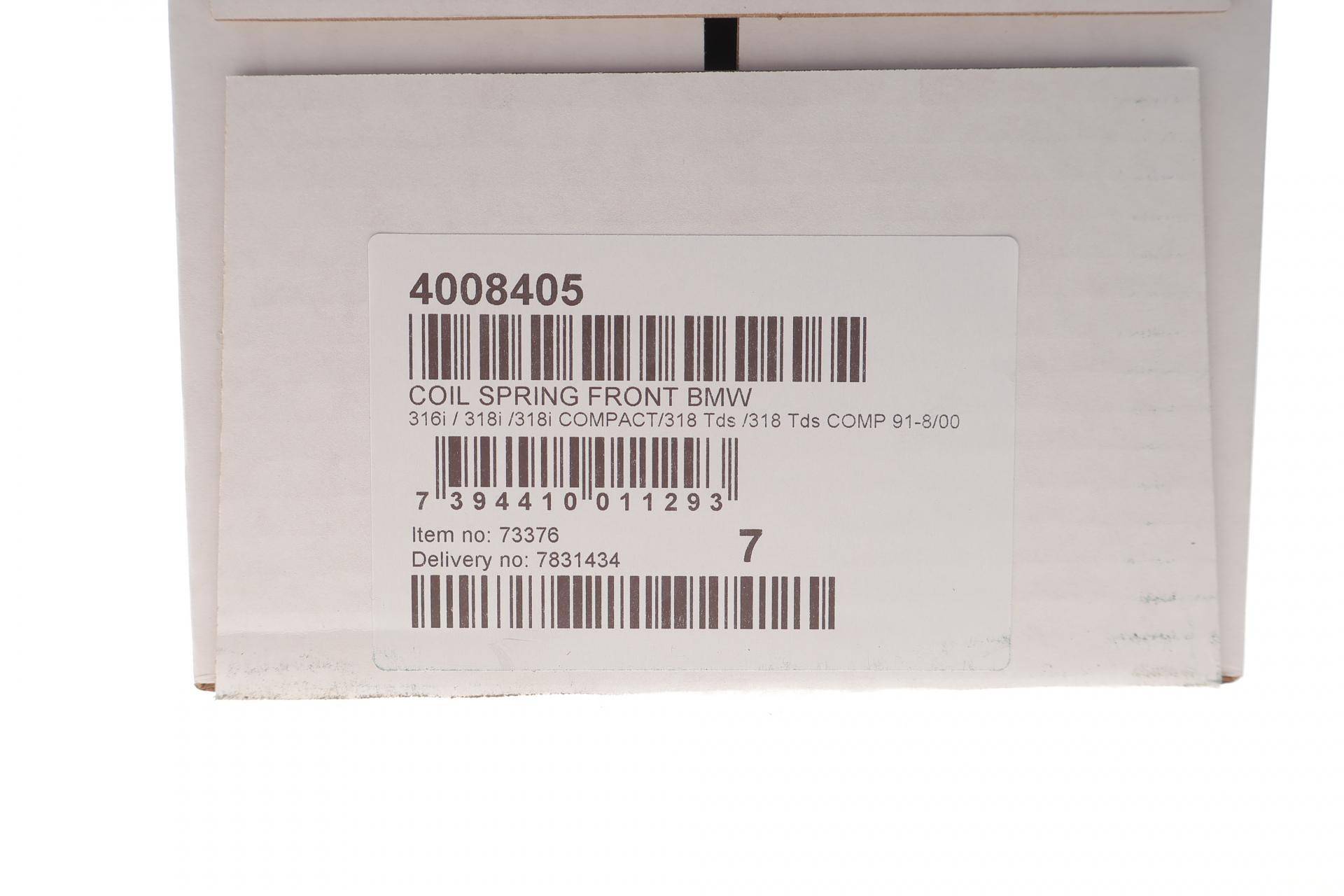 Пружина (передня) BMW 3 (E36) 316i/318i/318is/318tds/318ti 91-99 (седан/універсал/накл.зад.ч)