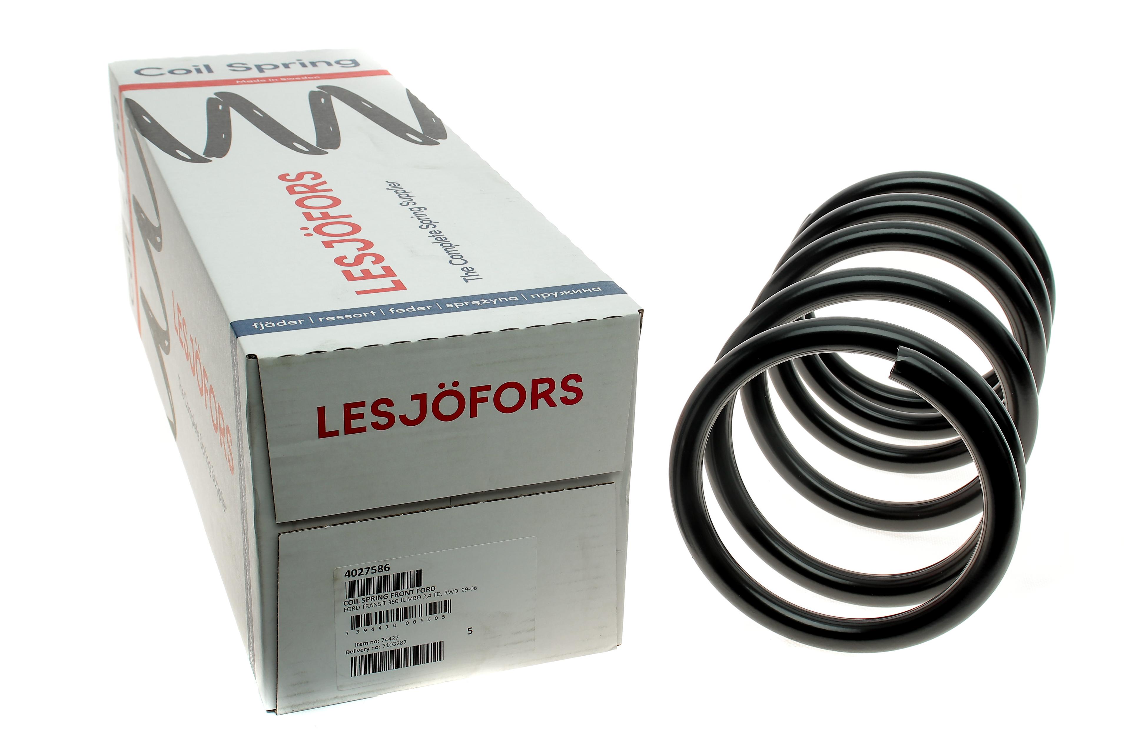 Пружина (передня) Ford Transit 2.4DI/TDCi/DI RWD 00-06 (Модель 350 Jumbo)