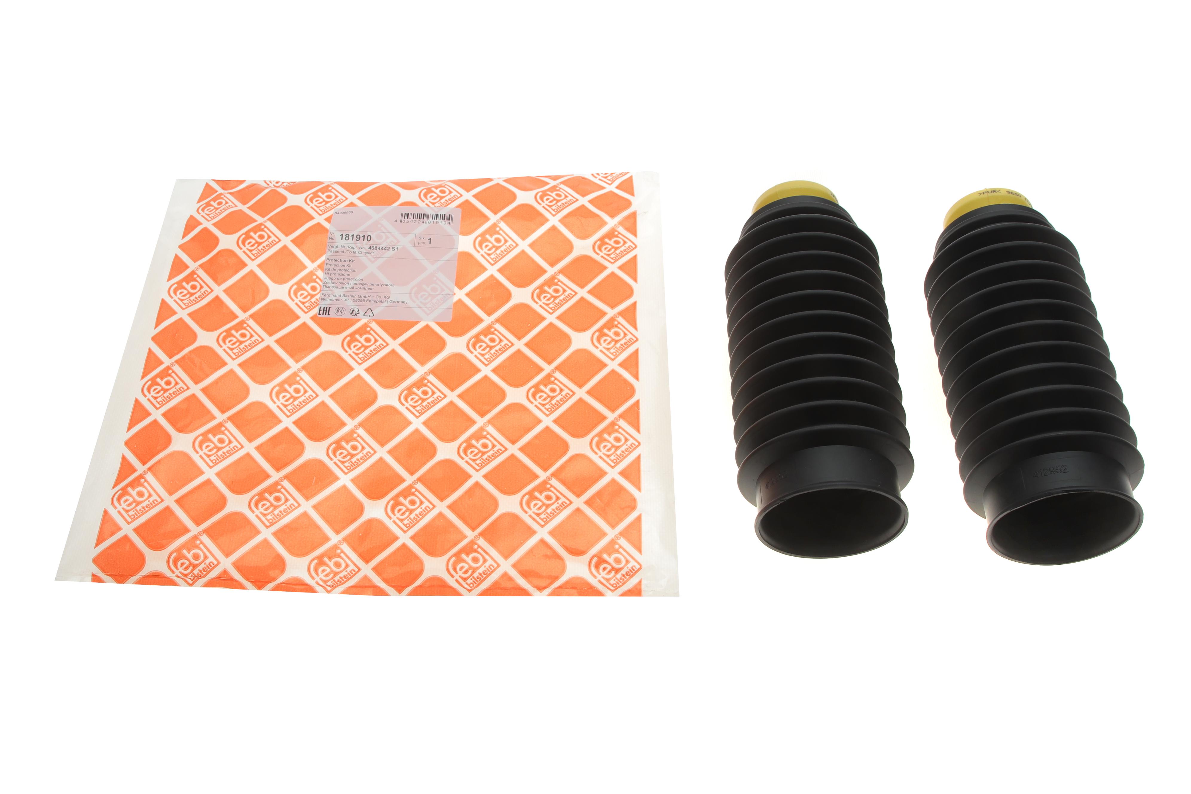 Пильник + відбійник амортизатора (переднього) Chrysler Grand Voyager/Voyager/Dodge Caravan (к-кт 2 шт)