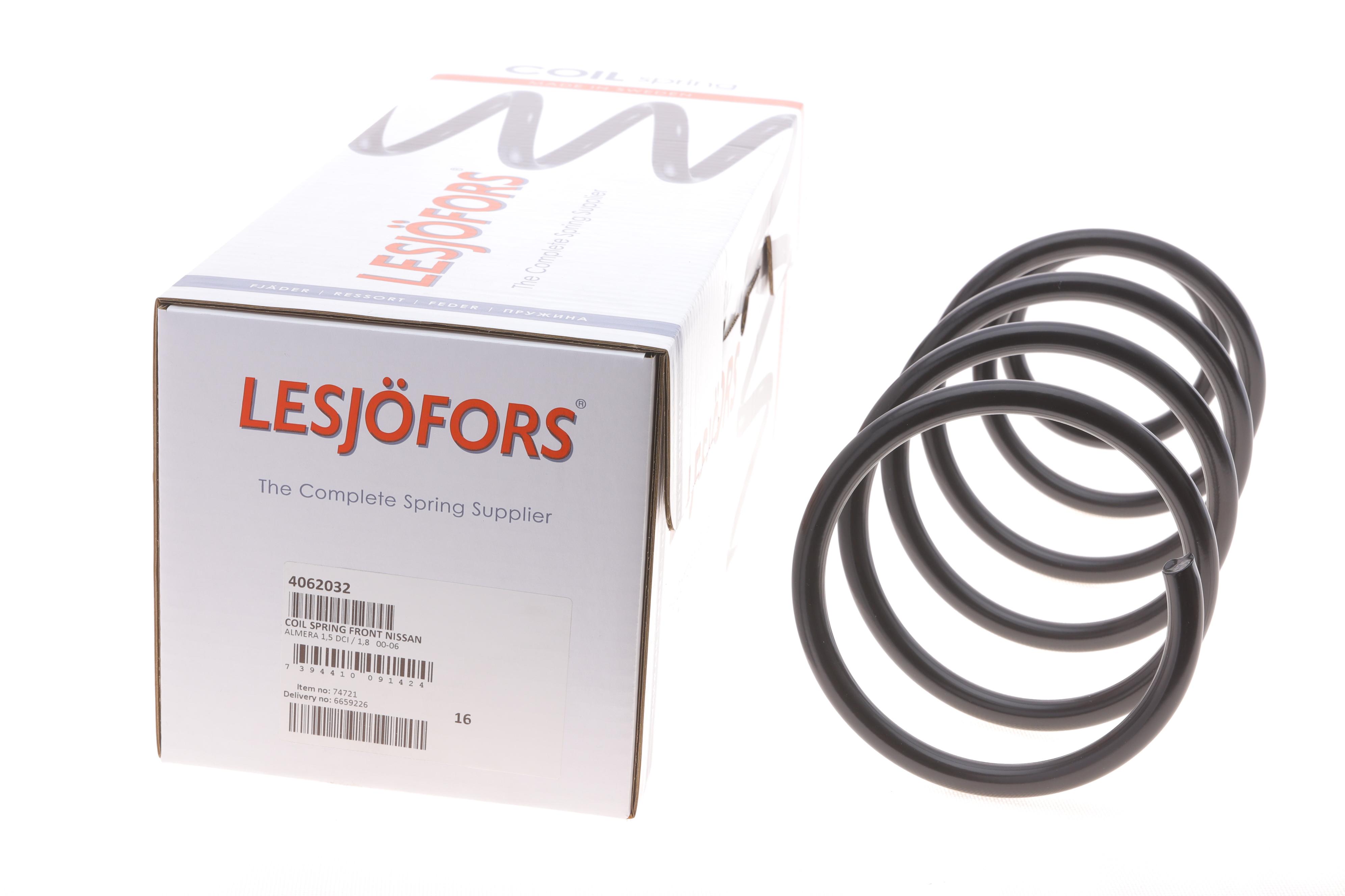 Пружина (передня) Nissan Almera II 1.5dCi/1.8 00-06 (седан/нах.зад.частина)