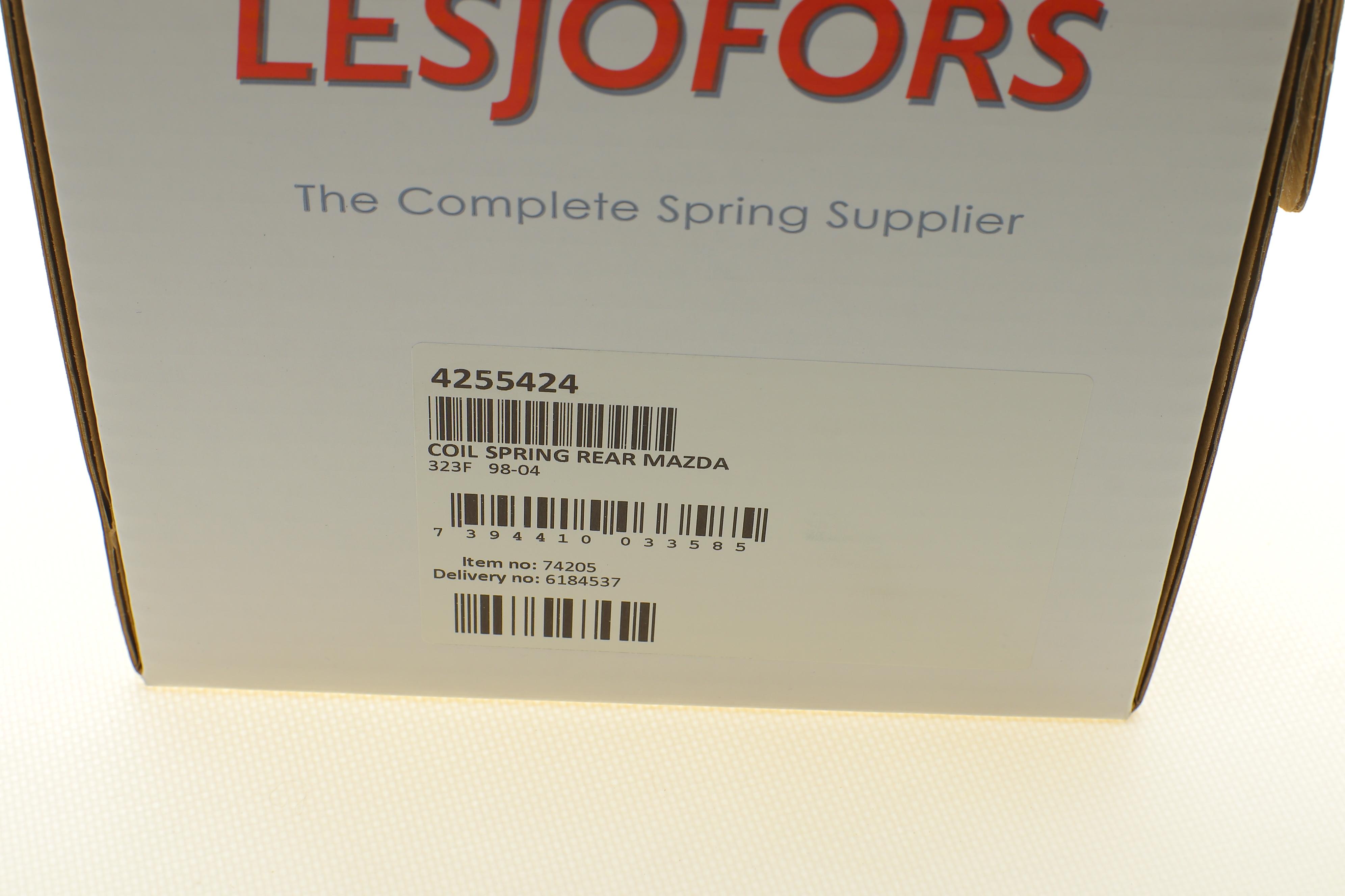 Пружина (задня) Mazda 323 F IV 1.3-1.9 16V/1.6/2.0D/TD 98-04 (накл.зад.ч)