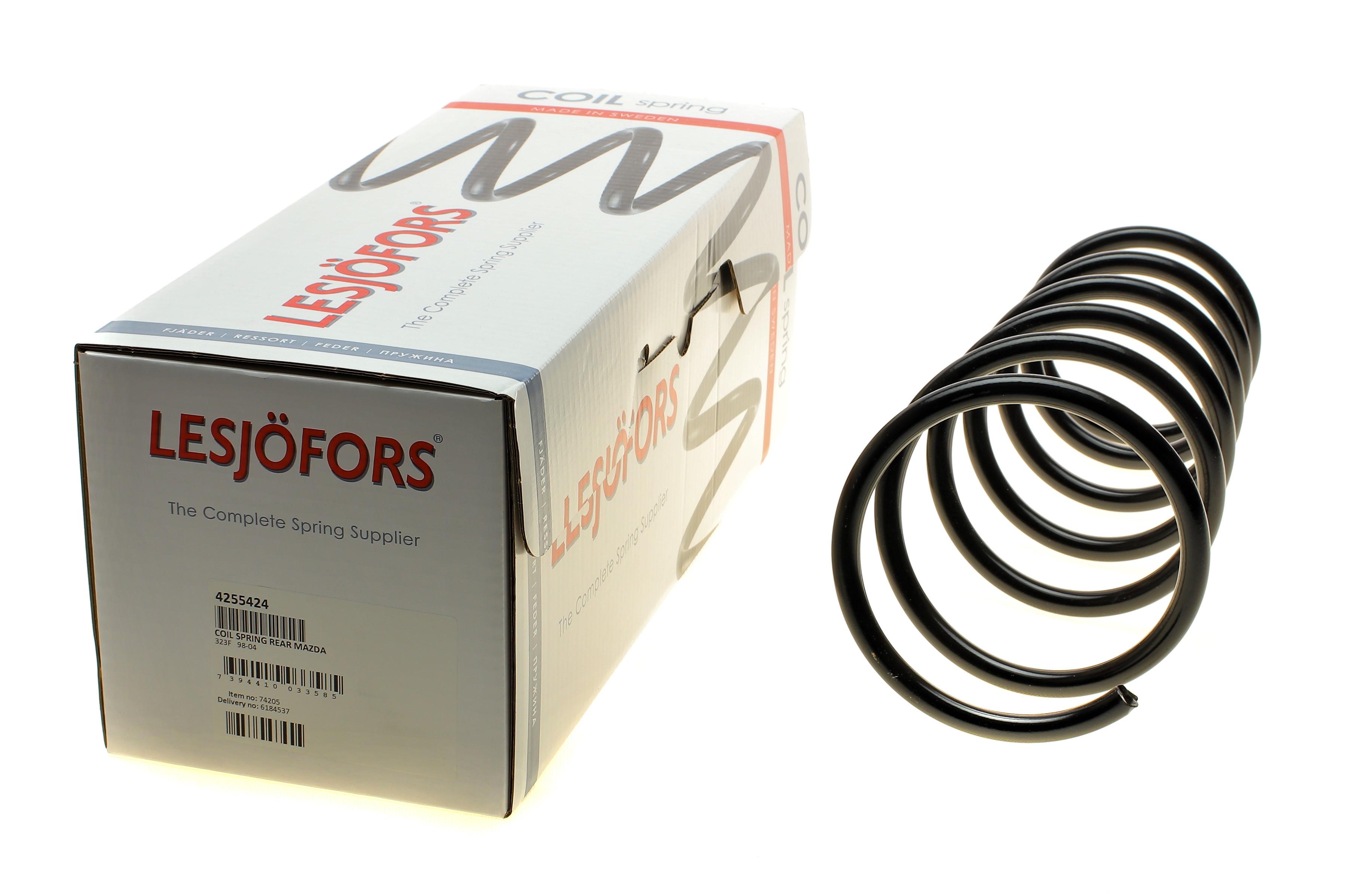 Пружина (задня) Mazda 323 F IV 1.3-1.9 16V/1.6/2.0D/TD 98-04 (накл.зад.ч)