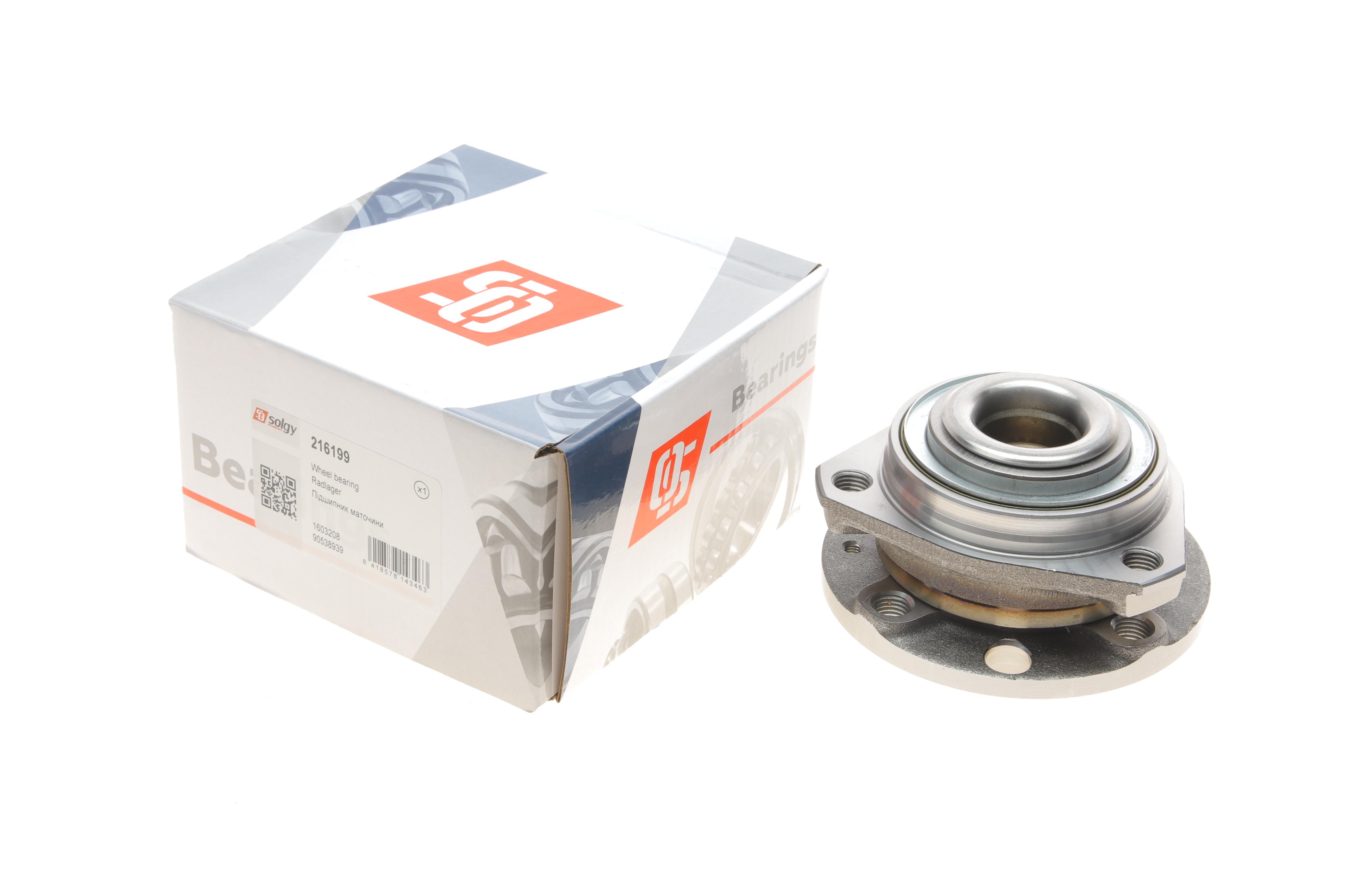 Підшипник маточини (передньої) Opel Astra 98 (-ABS)